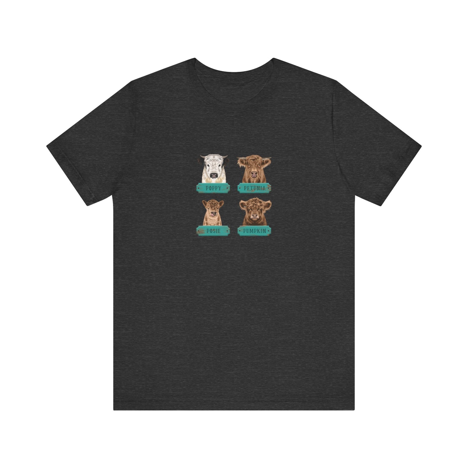 Mini Cows T-Shirt by Katie Van Slyke