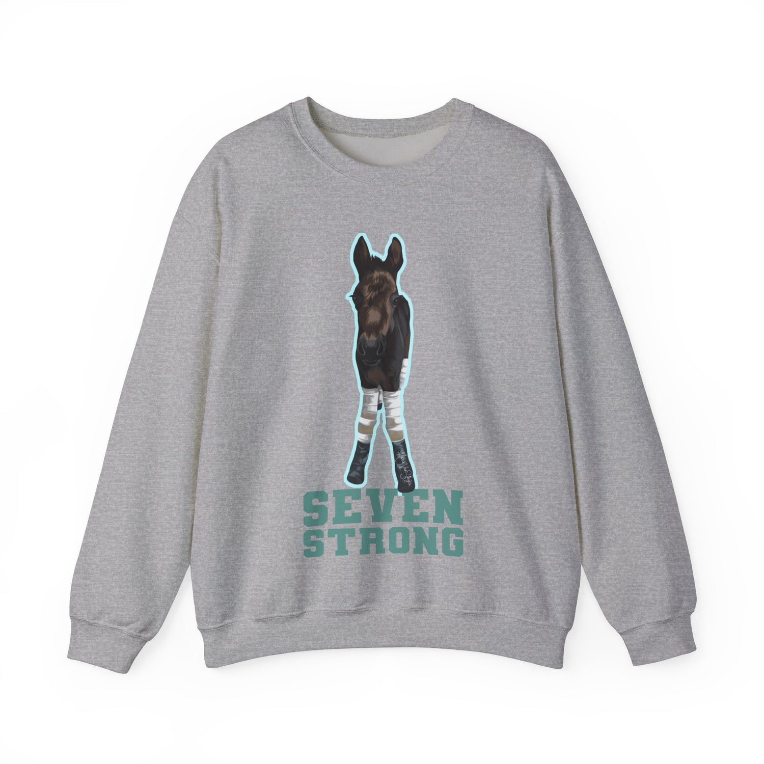 Seven Strong Sweatshirt by Katie Van Slyke