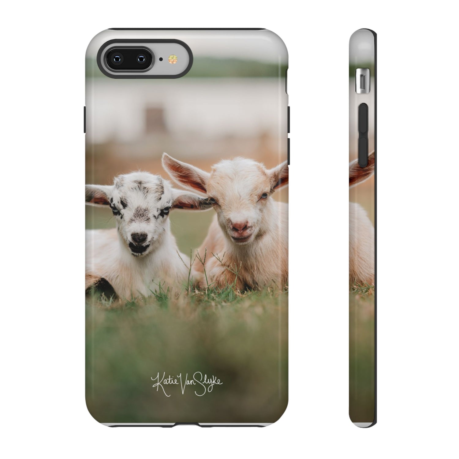 Mini Goats Phone Cases by Katie Van Slyke