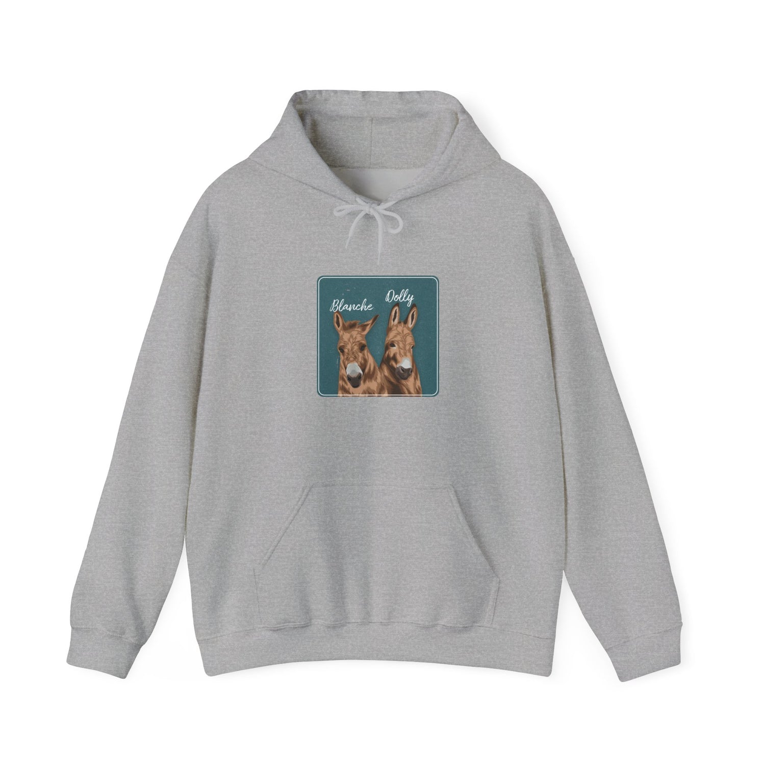 Dolly and Blanche Hoodie by Katie Van Slyke