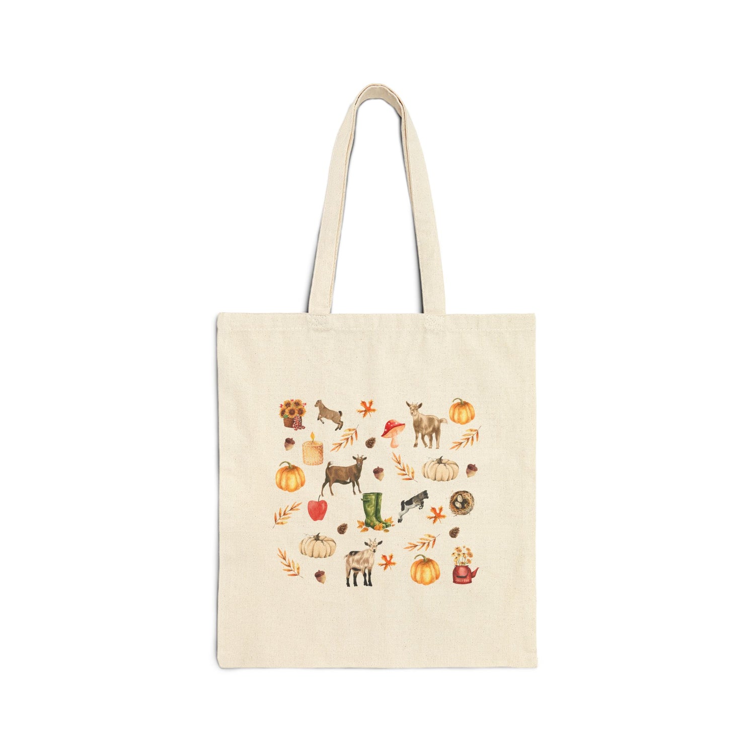 Autumn Goaties Tote Bag by Katie Van Slyke™ Front