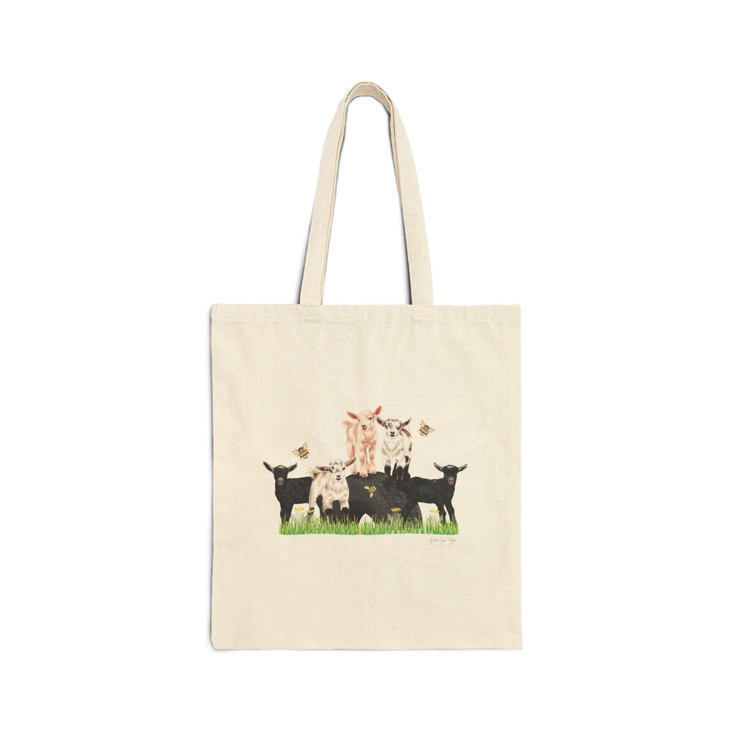 Busy Little Bees Tote Bag by Katie Van Slyke