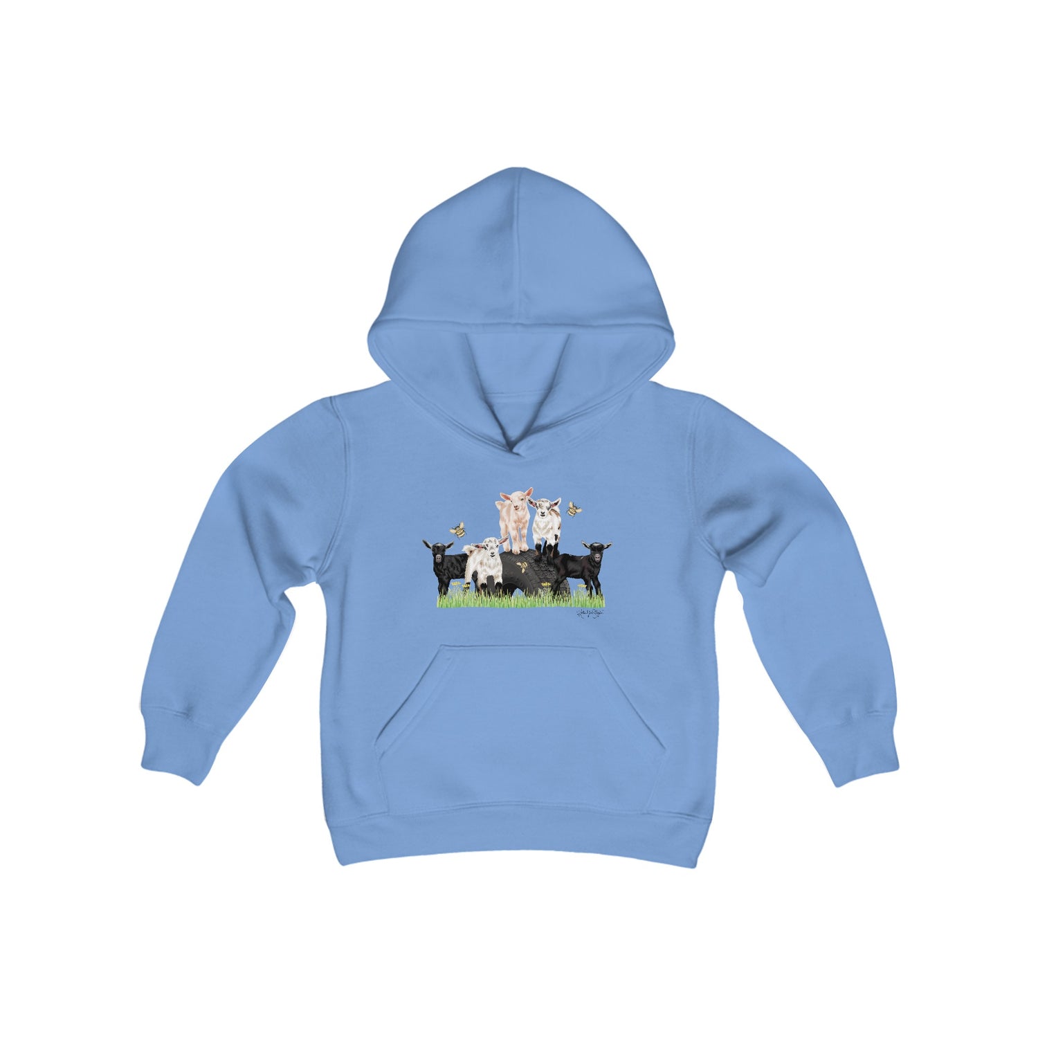 Busy Little Bees Youth Hoodie by Katie Van Slyke