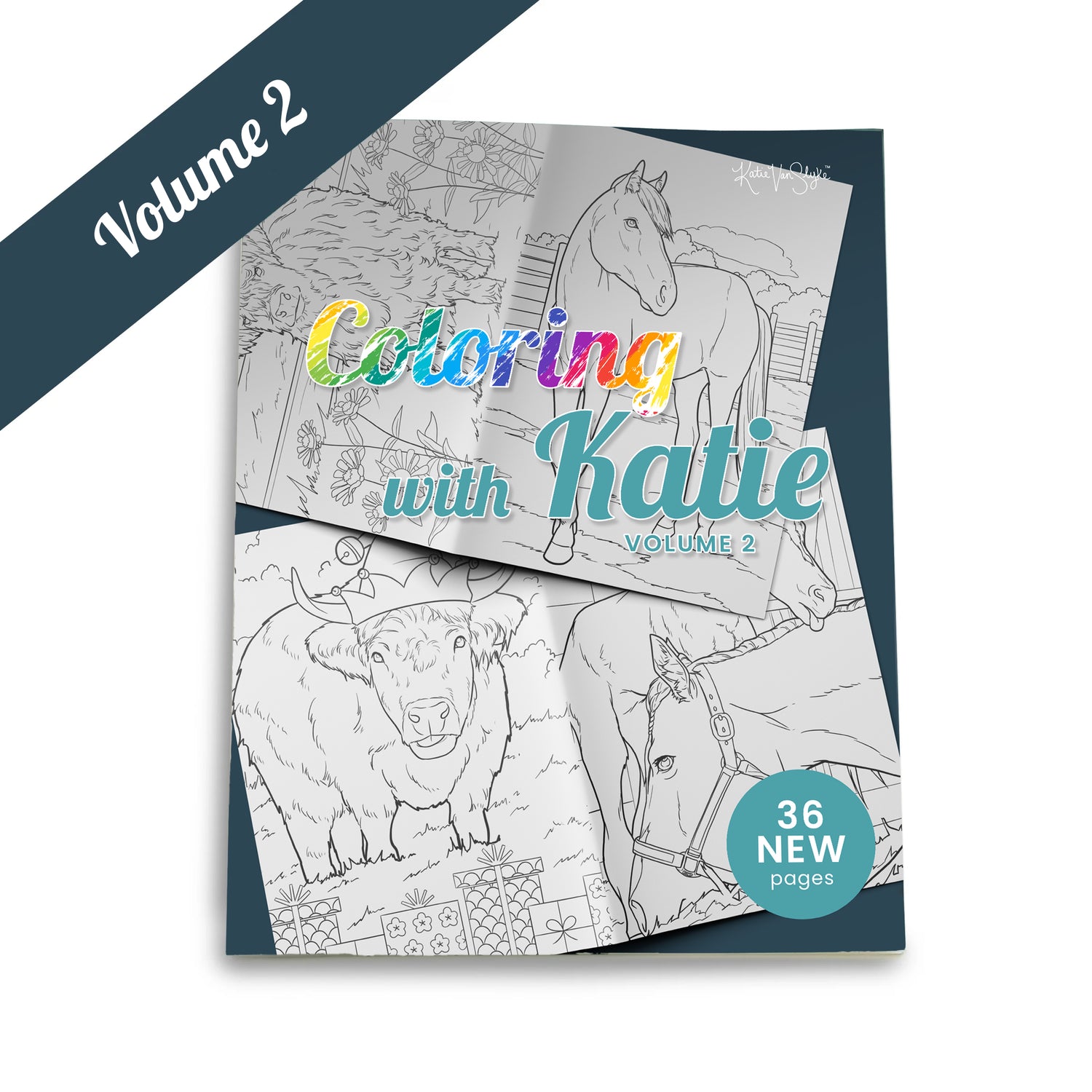 Coloring With Katie Volume 2 by Katie Van Slyke®