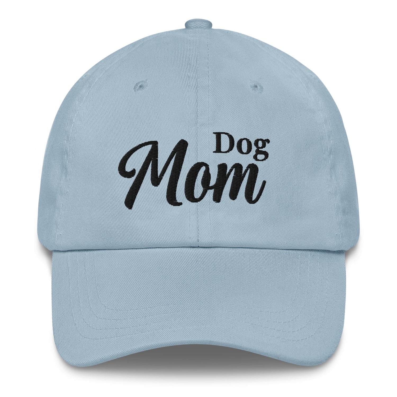 Dog Mom Hat by Katie Van Slyke - light blue