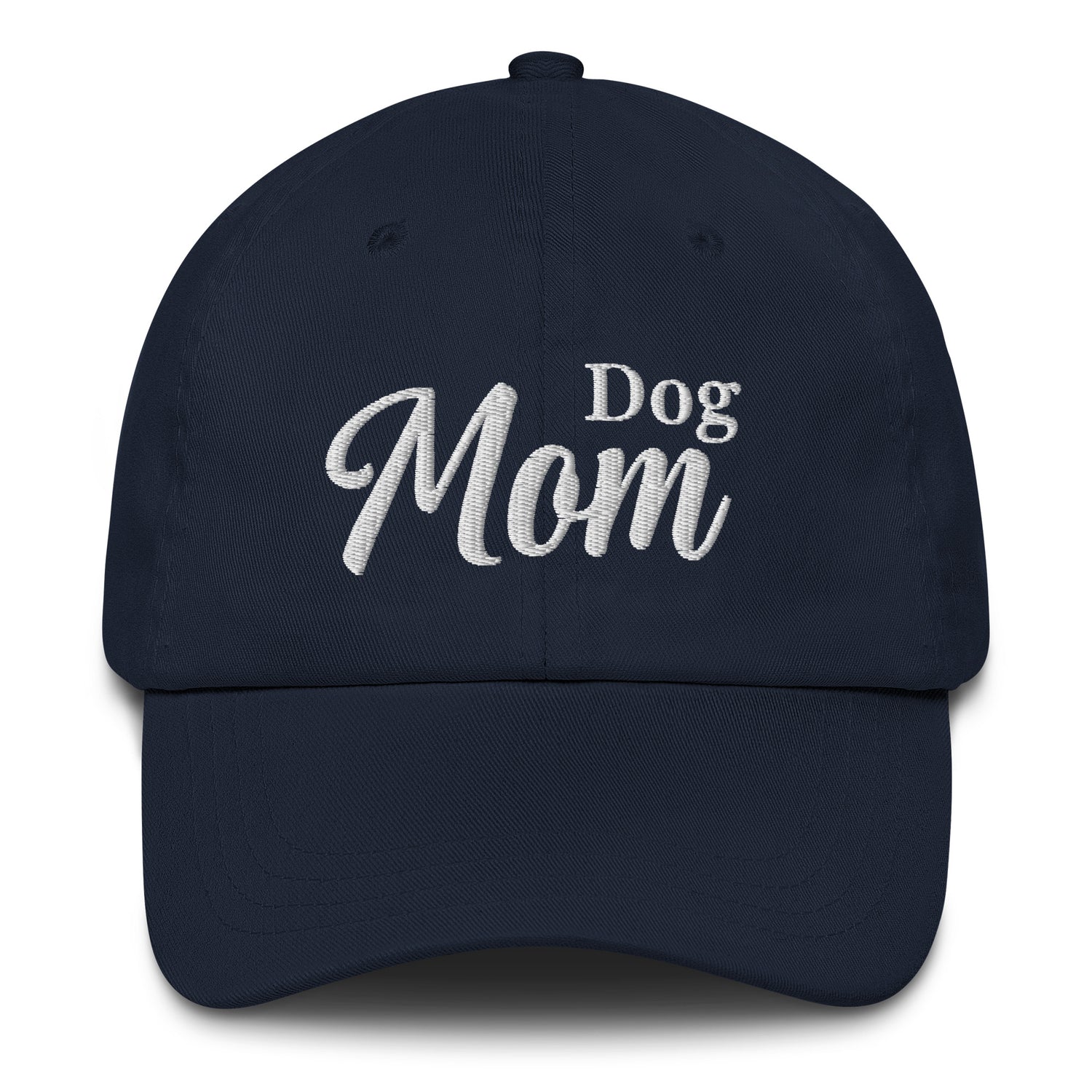 Dog Mom Hat by Katie Van Slyke - navy