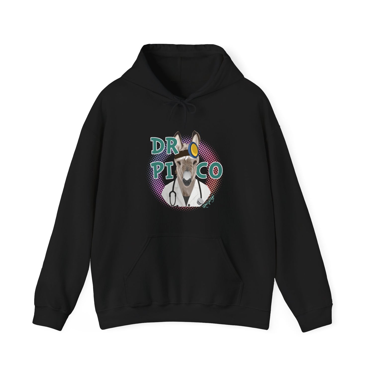 Dr. Pico Hoodie by Katie Van Slyke