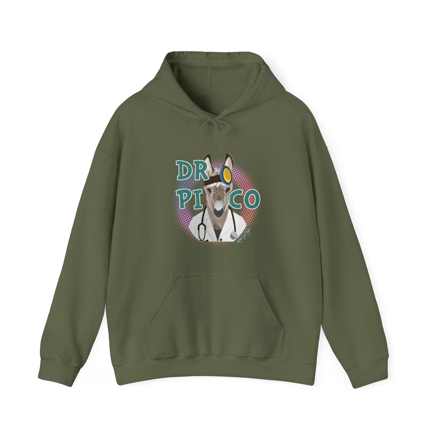 Dr. Pico Hoodie by Katie Van Slyke