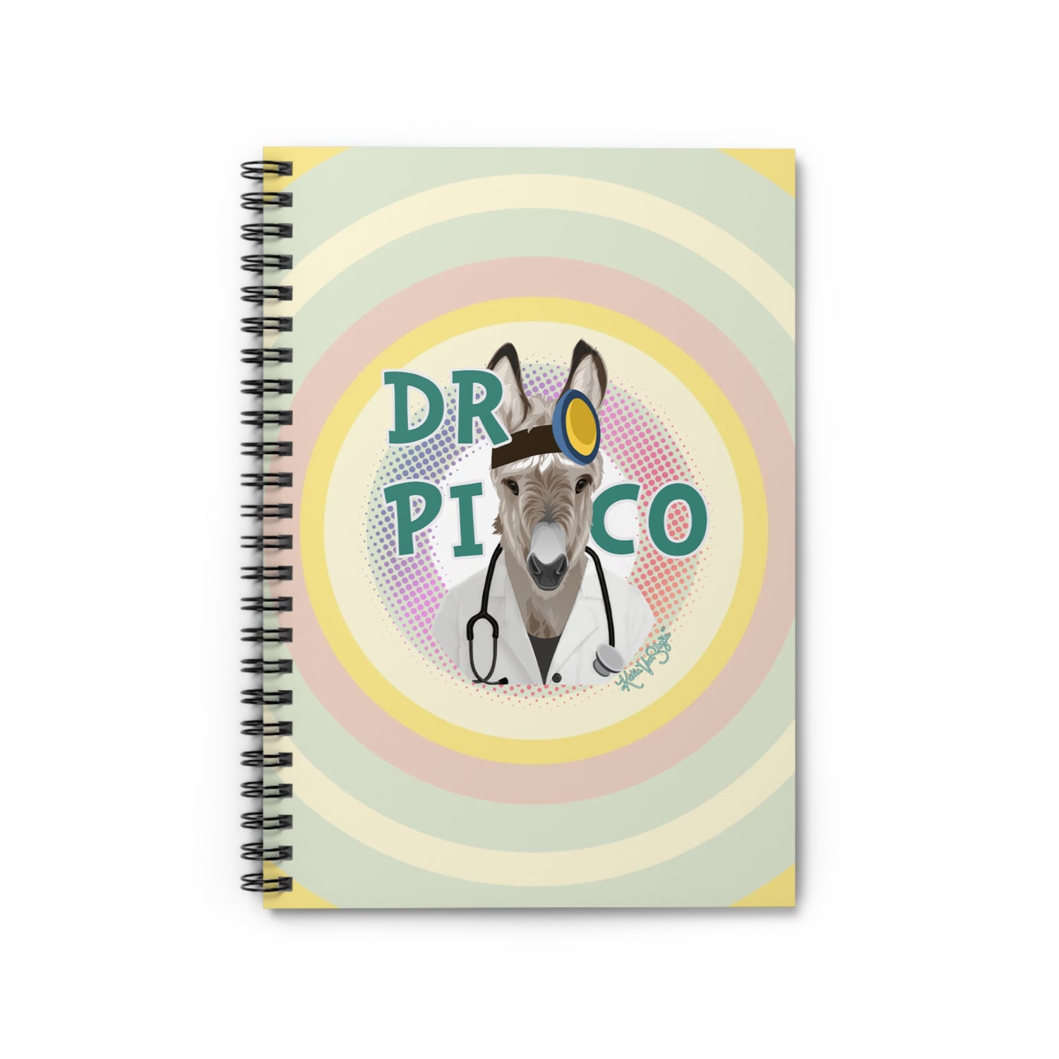 Dr. Pico Notebook by Katie Van Slyke