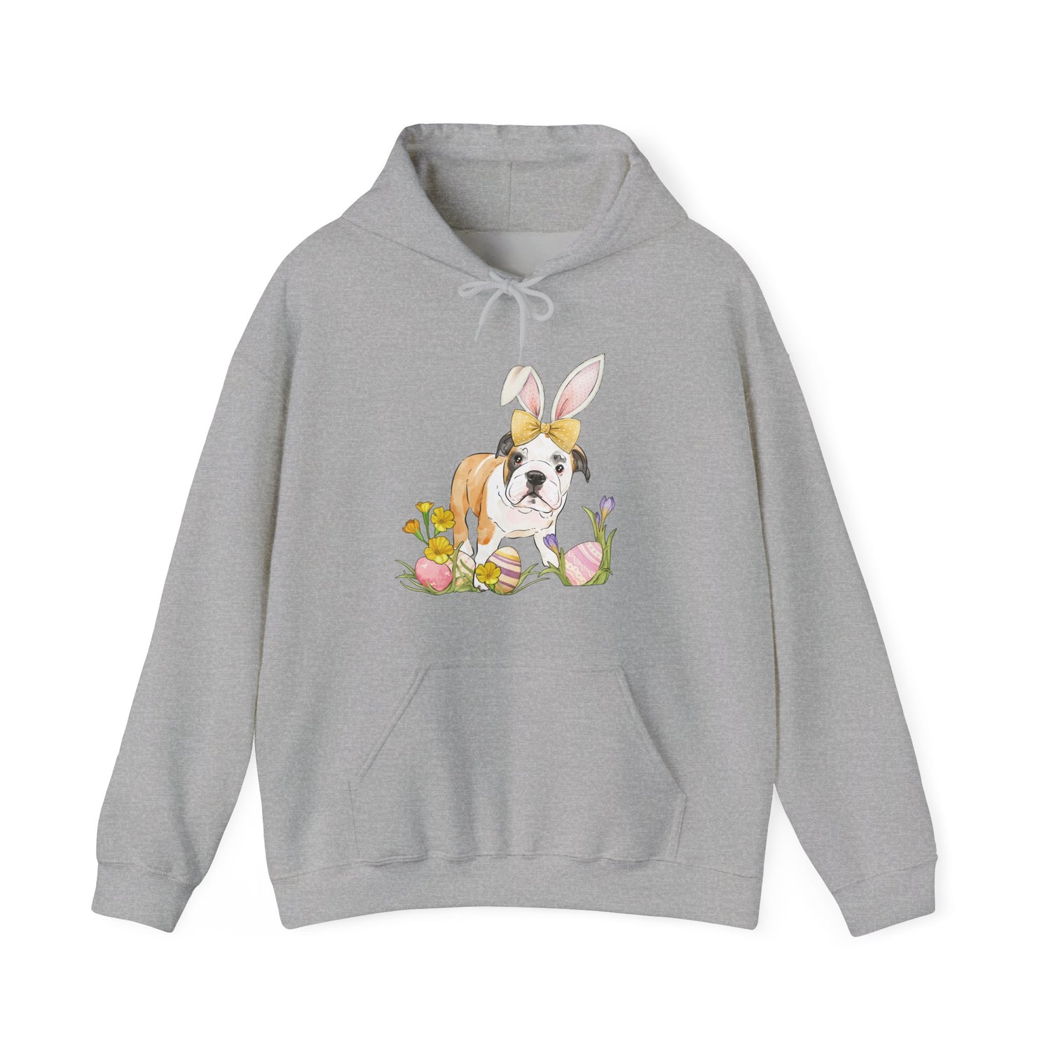Easter Frankie Hoodie by Katie Van Slyke® Sport Grey