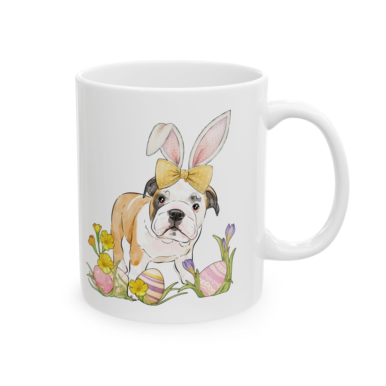 Easter Frankie Mugs by Katie Van Slyke® 11oz front