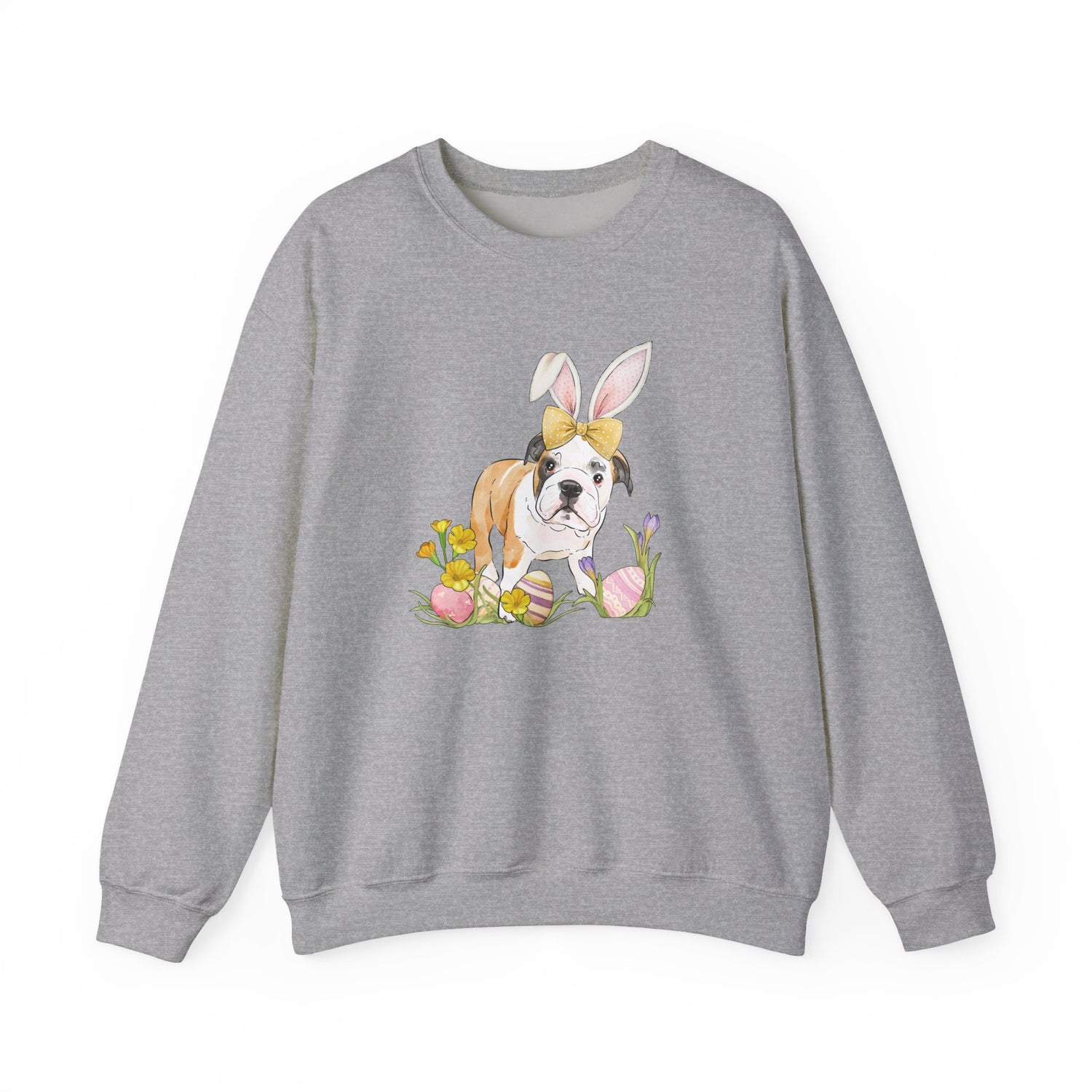 Easter Frankie Sweatshirt by Katie Van Slyke® Sport Grey