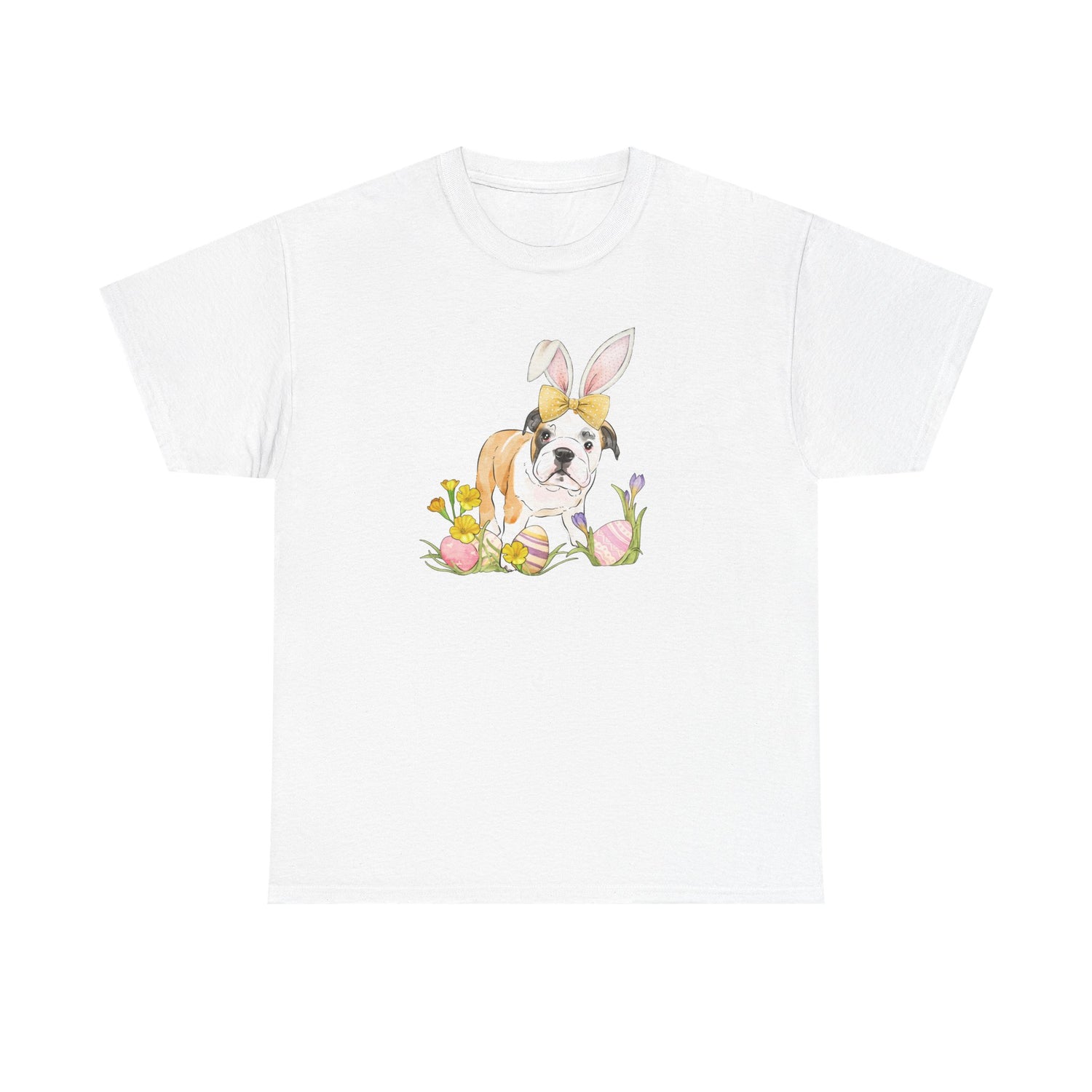Easter Frankie T-Shirt by Katie Van Slyke® White