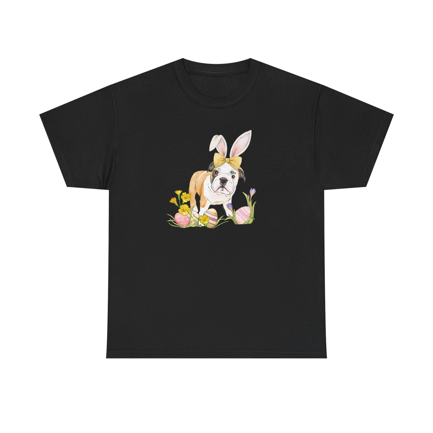 Easter Frankie T-Shirt by Katie Van Slyke® Black