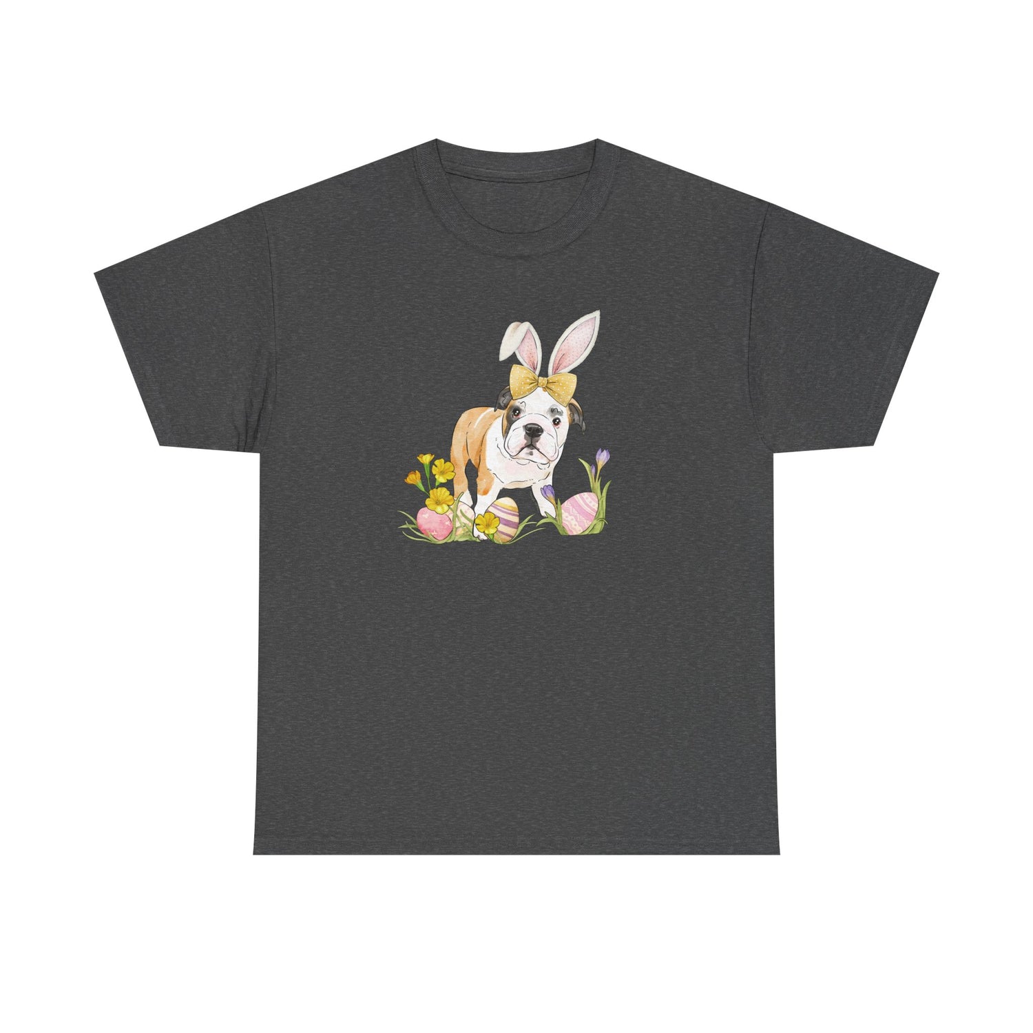 Easter Frankie T-Shirt by Katie Van Slyke® Dark Heather