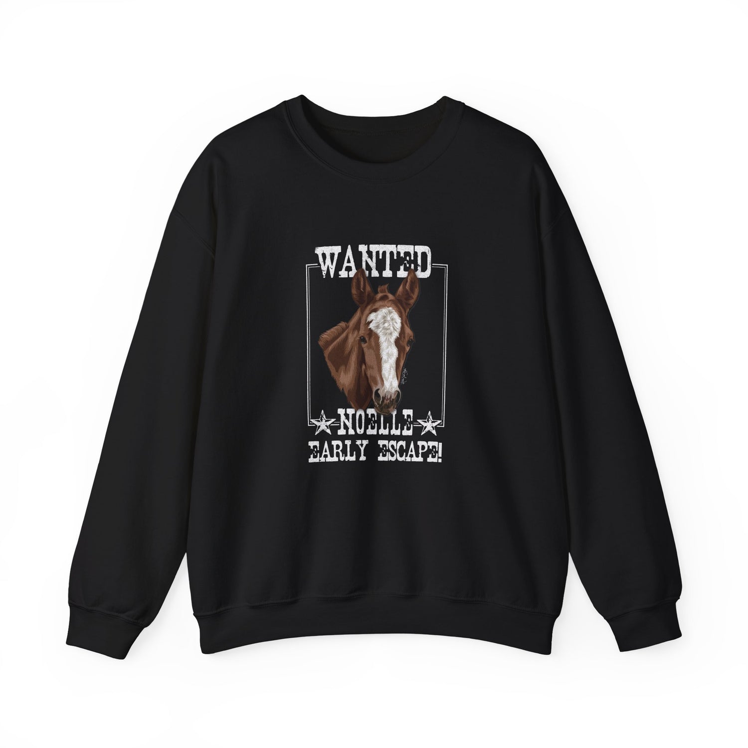 Escapee Noelle Sweatshirt by Katie Van Slyke