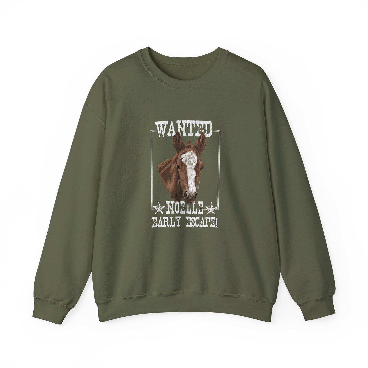 Escapee Noelle Sweatshirt by Katie Van Slyke