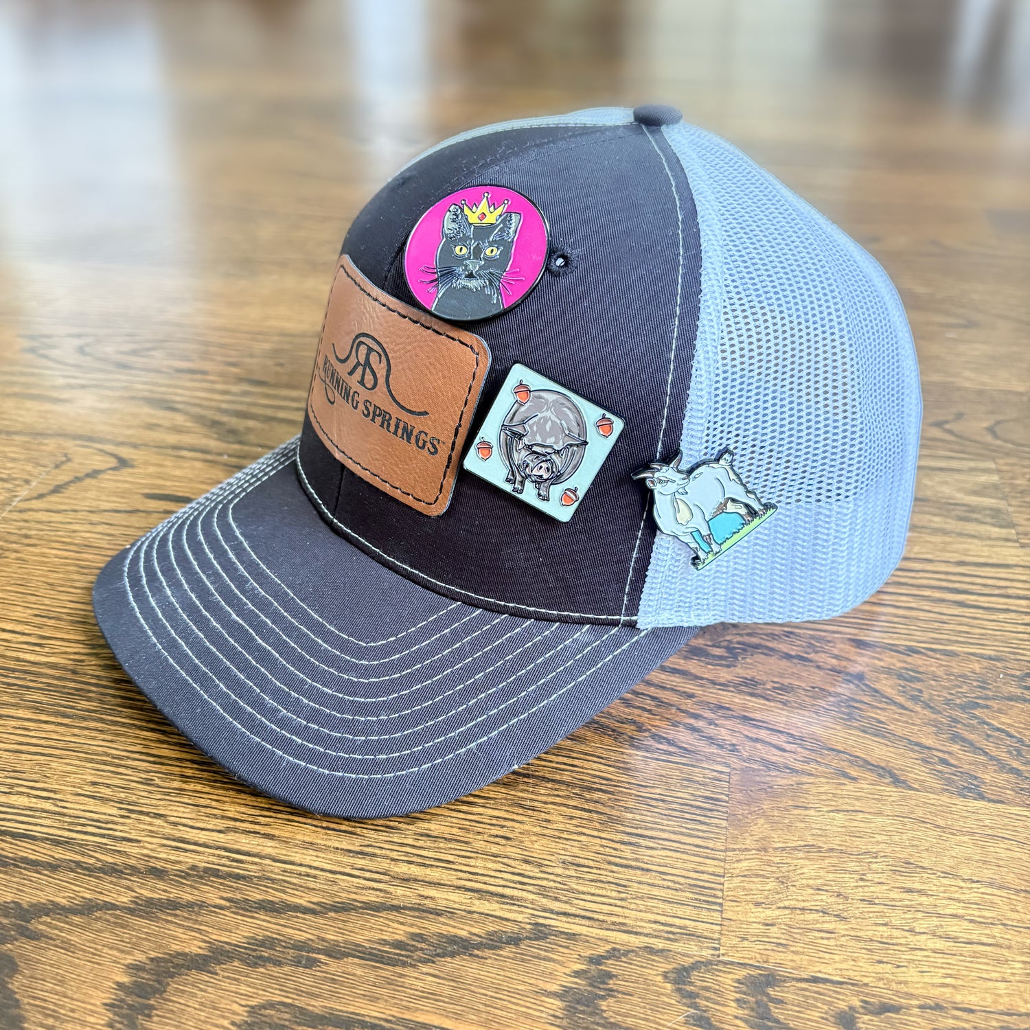 Farm Favorites Pins 3-Pack by Katie Van Slyke - on hat