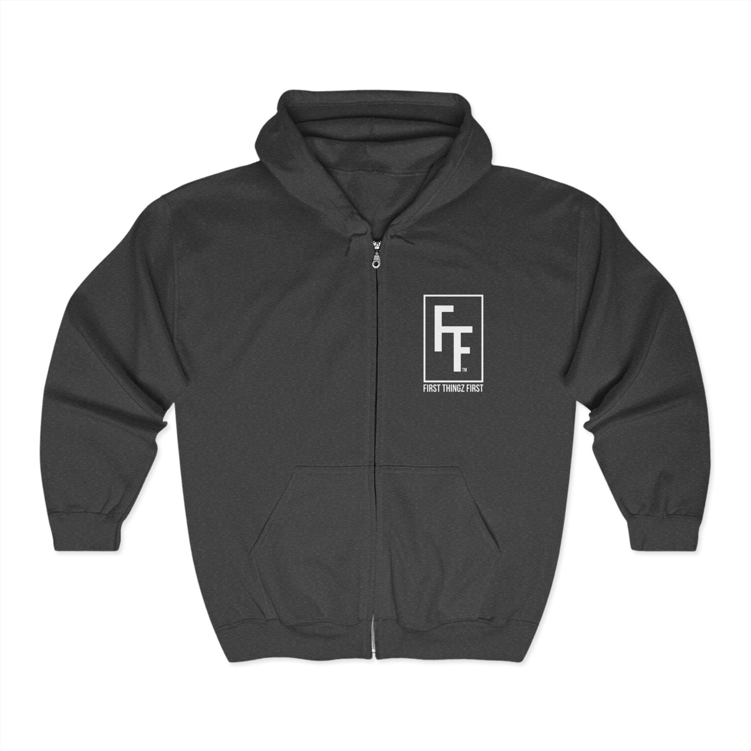 First Thingz First Zip-Up Hoodie by Katie Van Slyke™