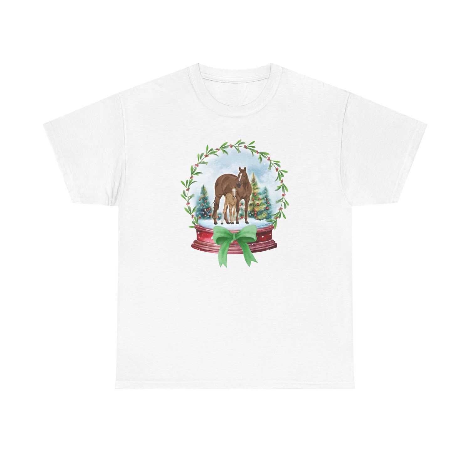 Frosty Foal T-Shirt by Katie Van Slyke® White