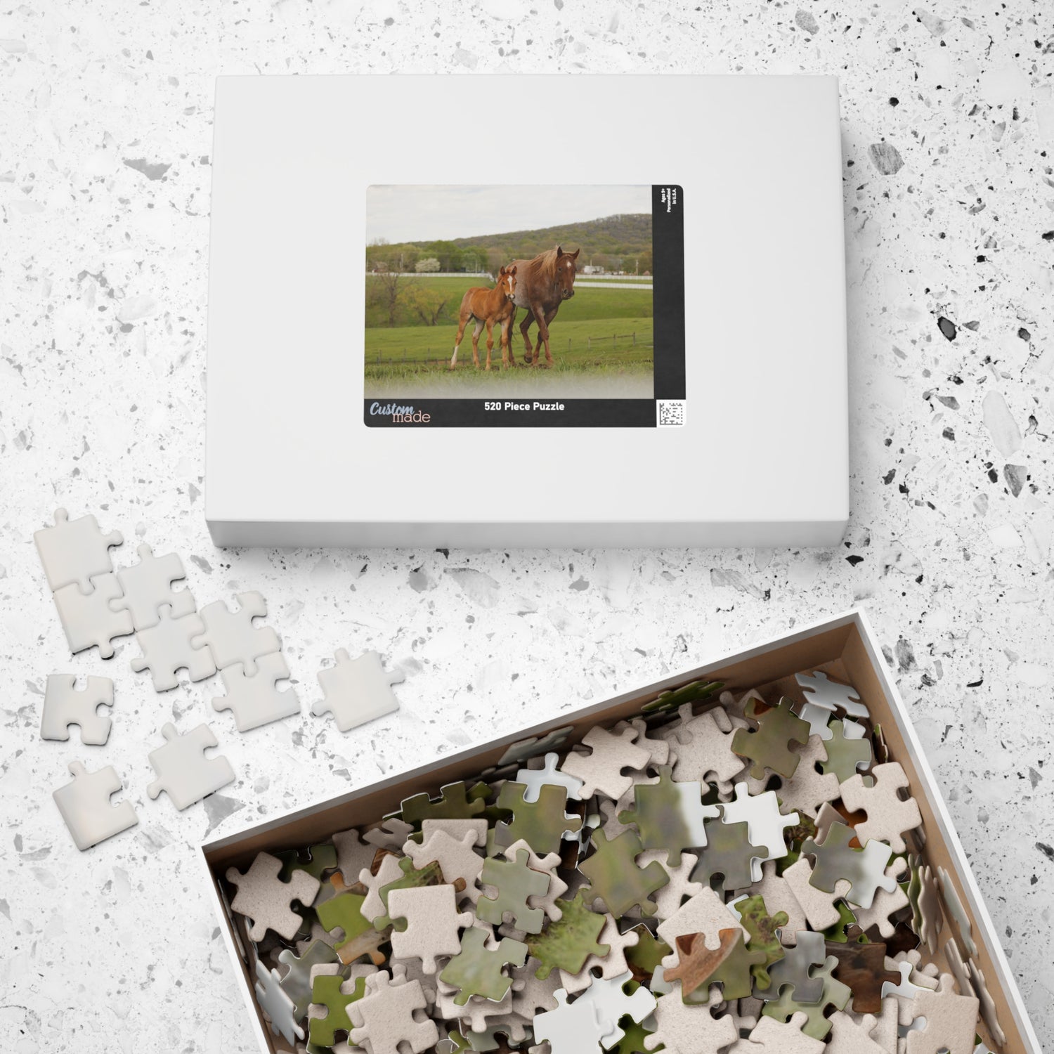 Ginger and Freddie Puzzle by Katie Van Slyke