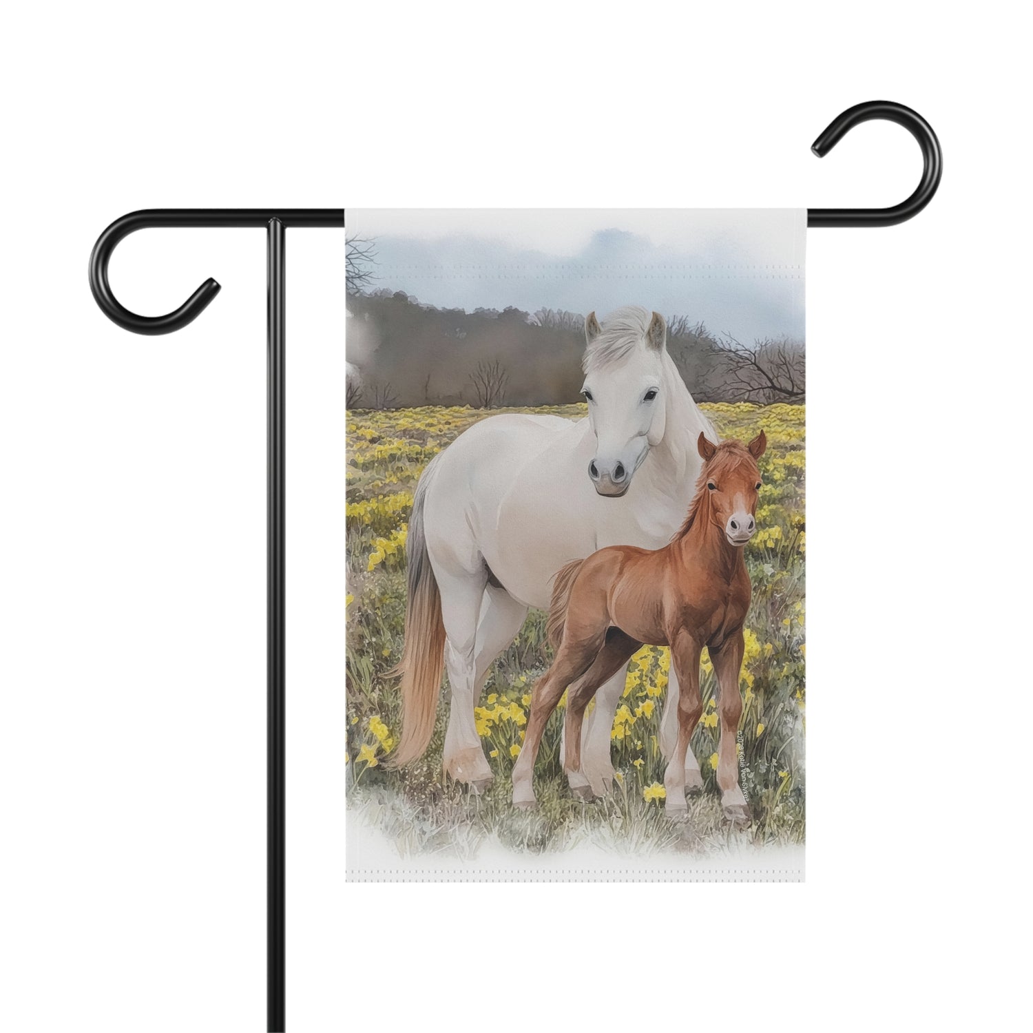 Glenn and Coco Banner by Katie Van Slyke® front