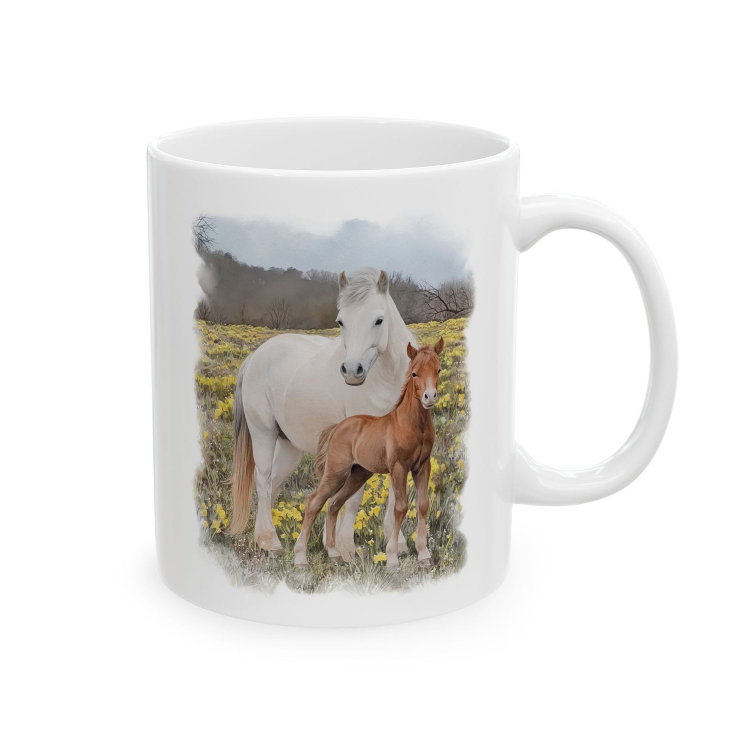 Glenn and Coco Mugs by Katie Van Slyke® 11oz front