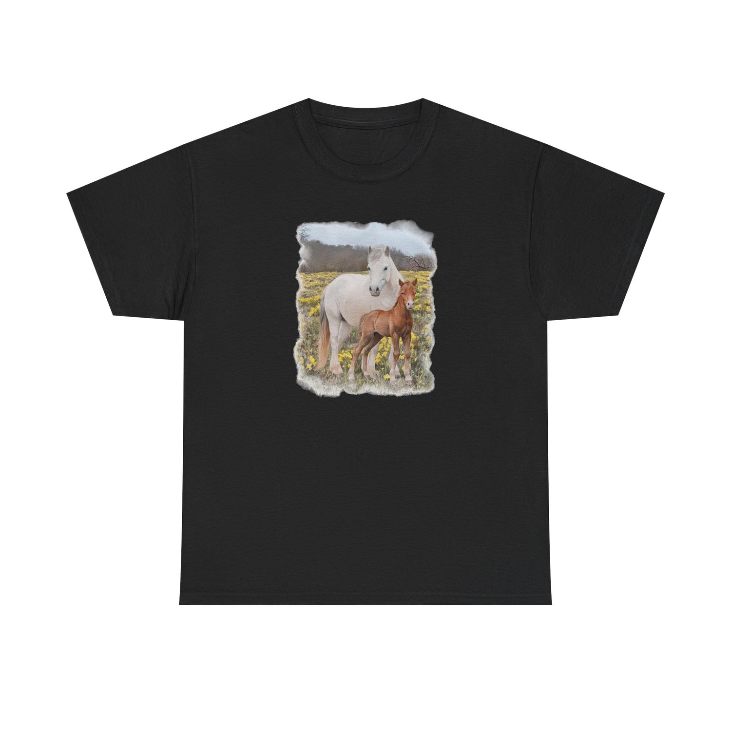 Glenn and Coco T-Shirt by Katie Van Slyke® Black
