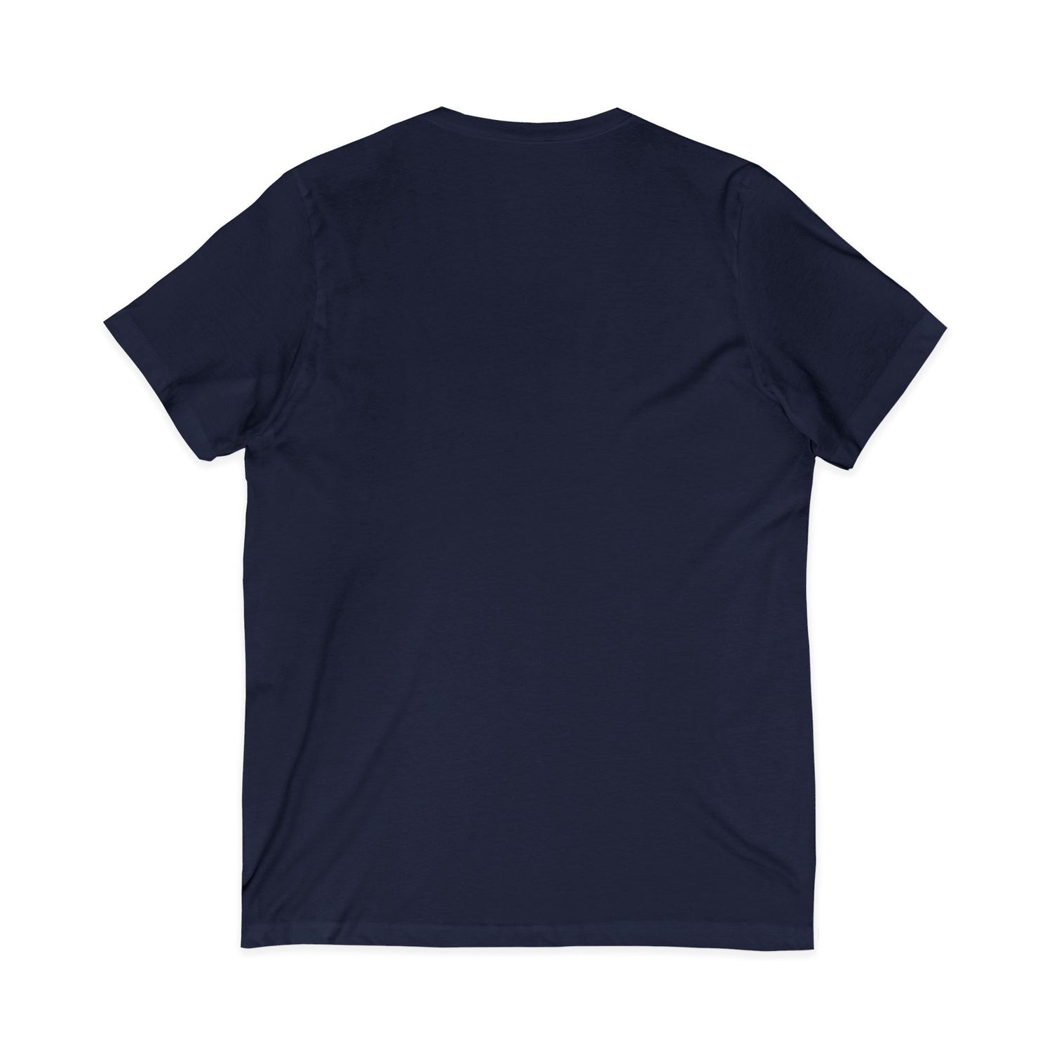 Glenn and Coco V-Neck T-Shirt by Katie Van Slyke® Navy back
