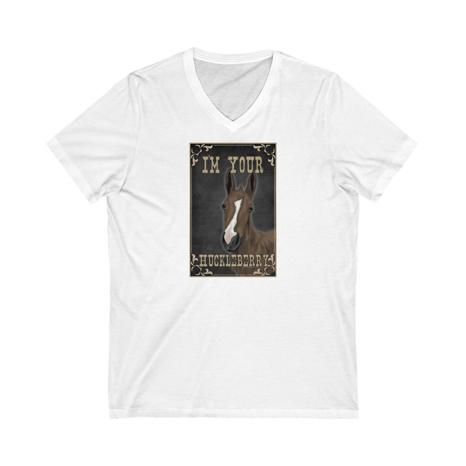 Huckleberry V-Neck T-Shirt by Katie Van Slyke™