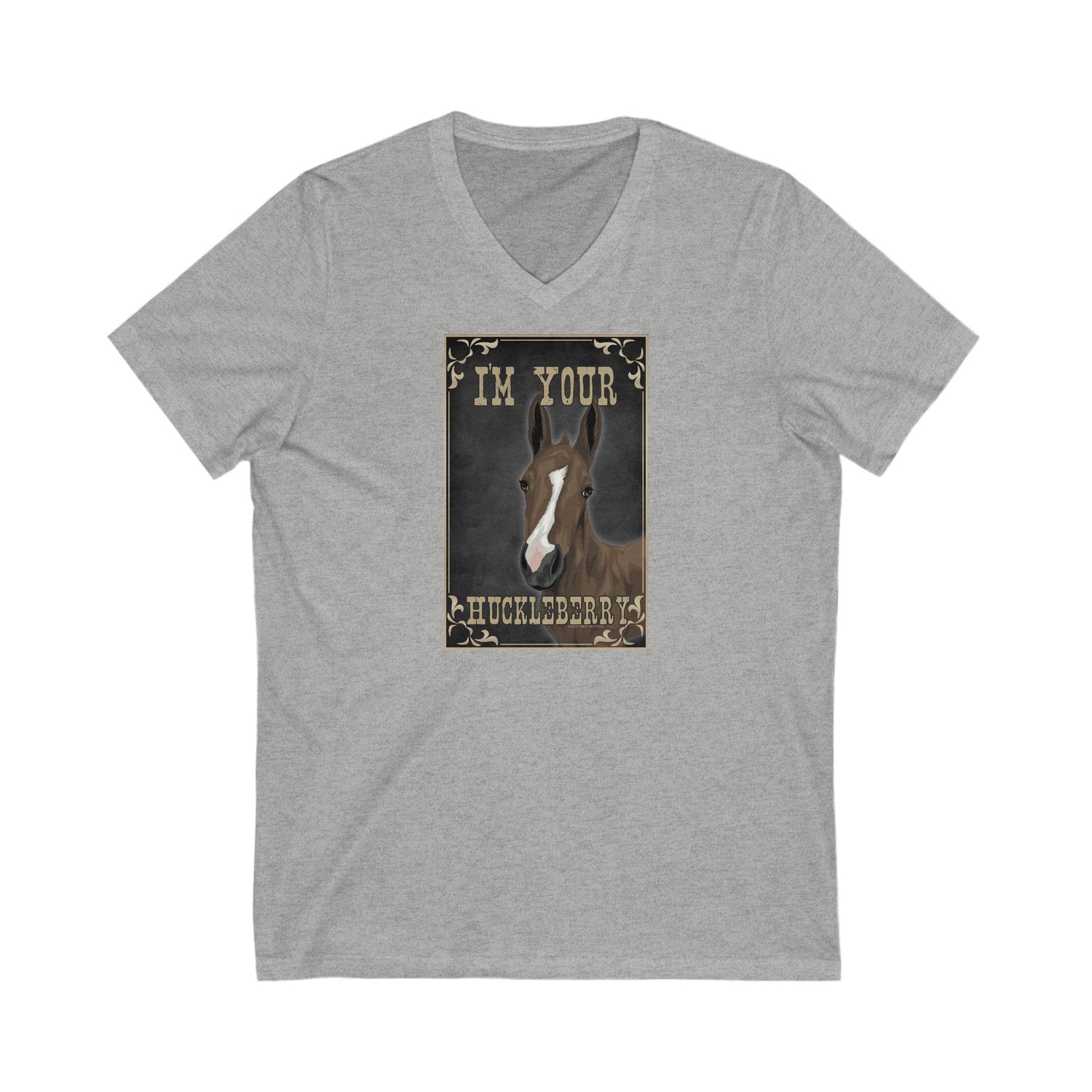 Huckleberry V-Neck T-Shirt by Katie Van Slyke™