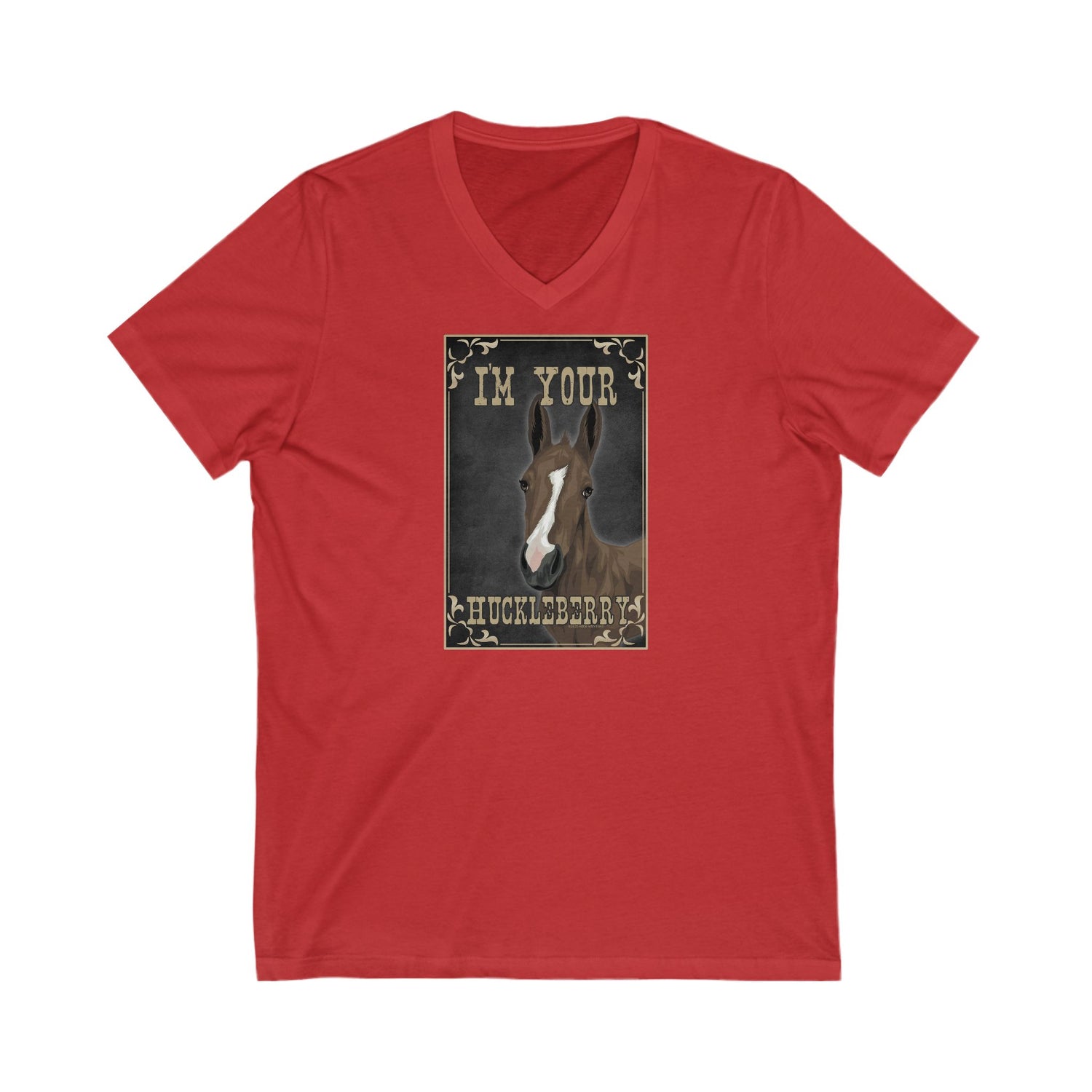 Huckleberry V-Neck T-Shirt by Katie Van Slyke™