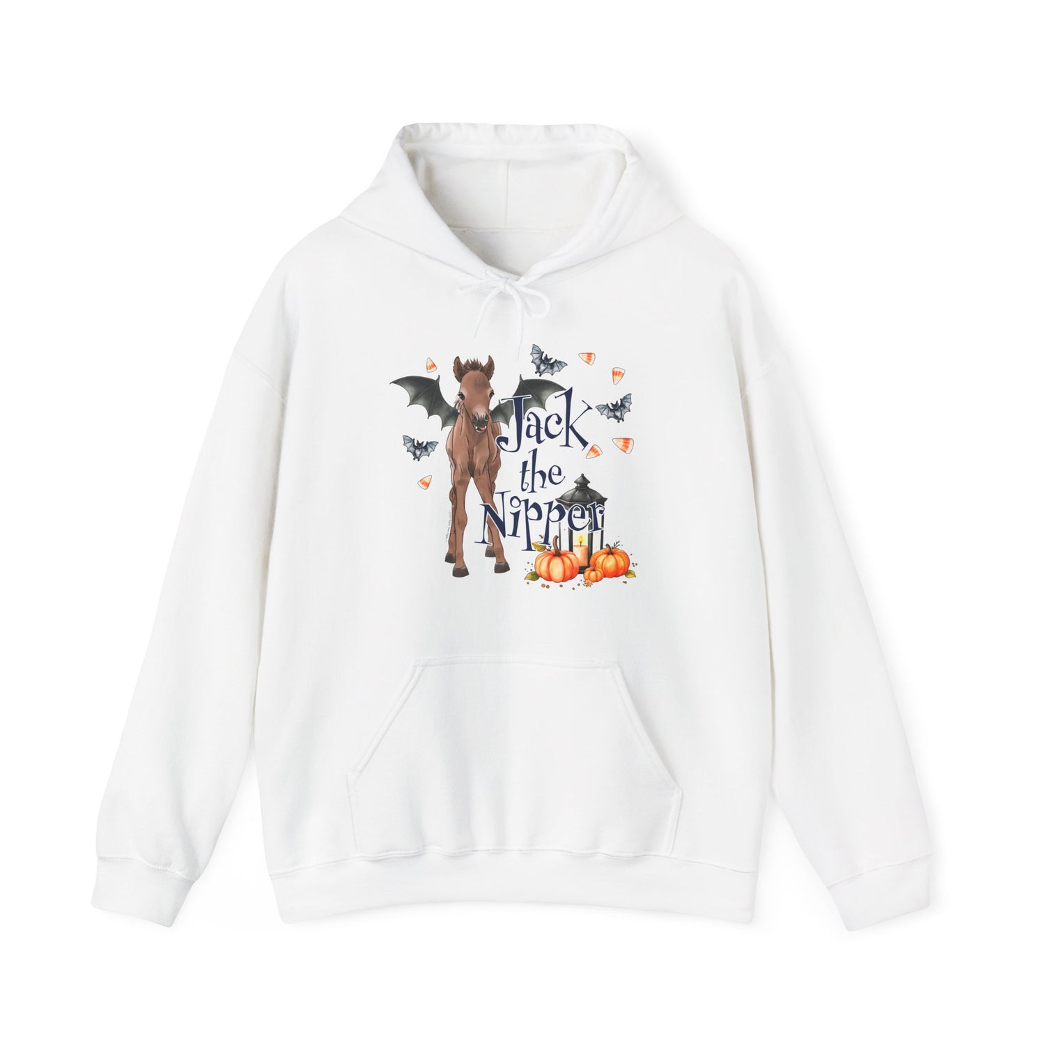 Jack The Nipper Hoodie by Katie Van Slyke™ White