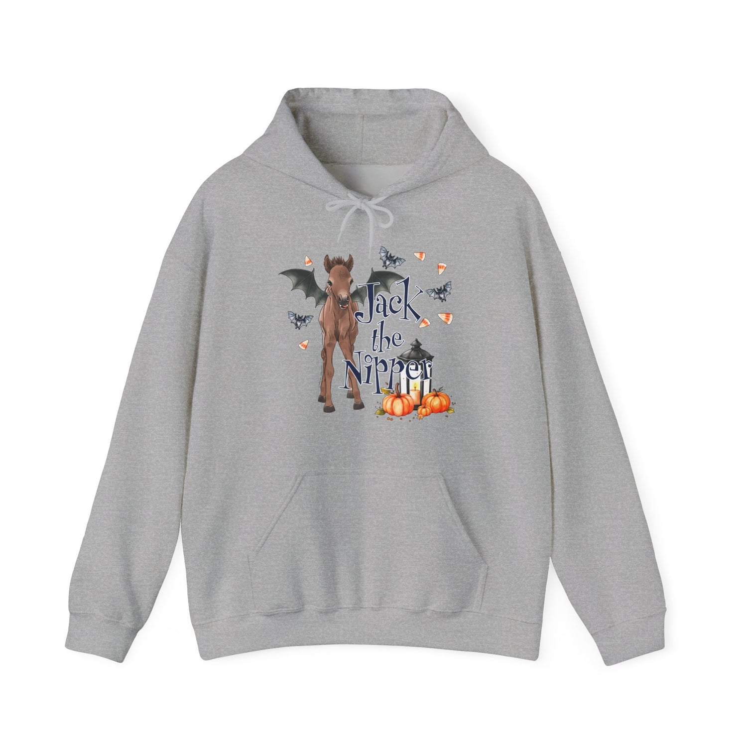 Jack The Nipper Hoodie by Katie Van Slyke™ Sport Grey