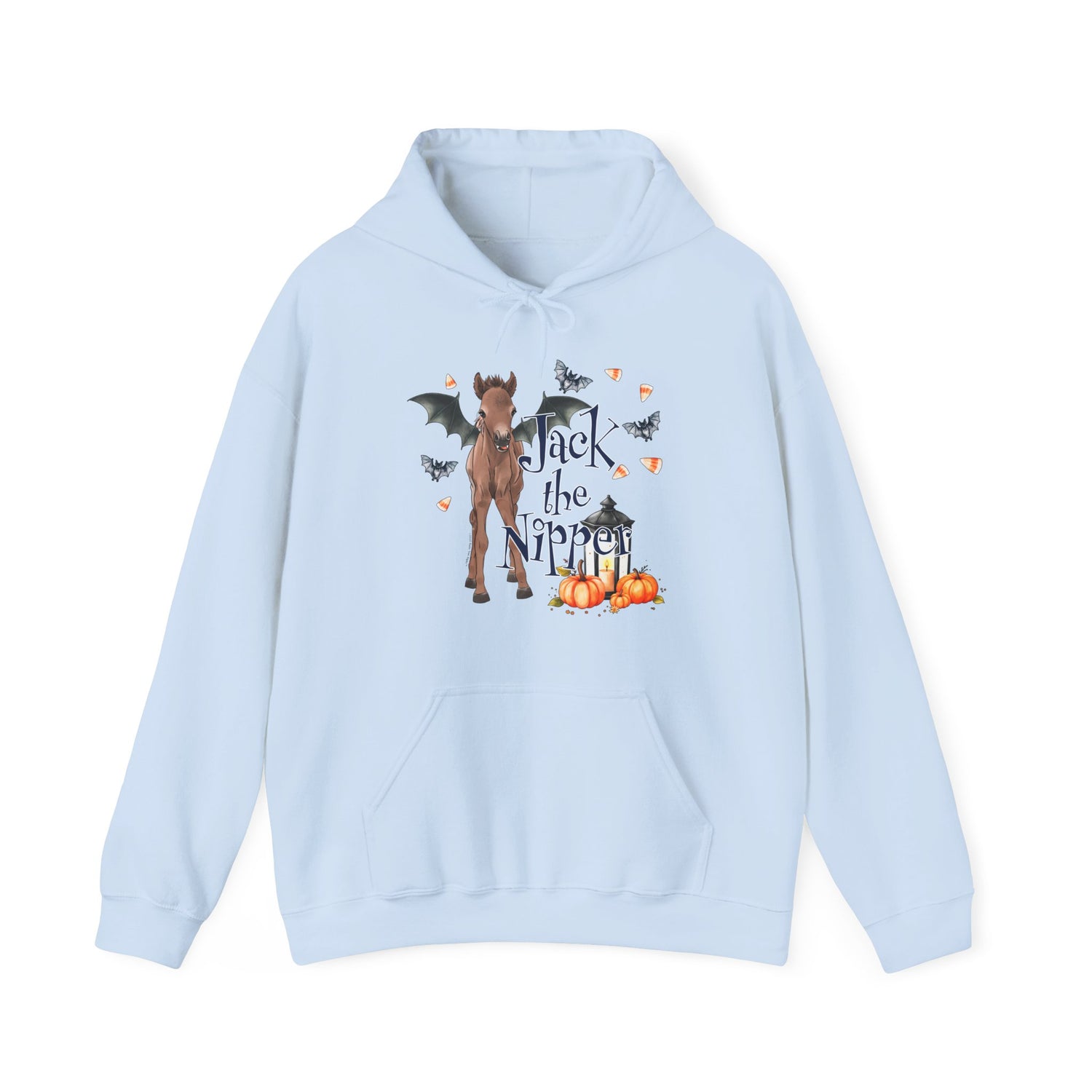 Jack The Nipper Hoodie by Katie Van Slyke™ Light Blue