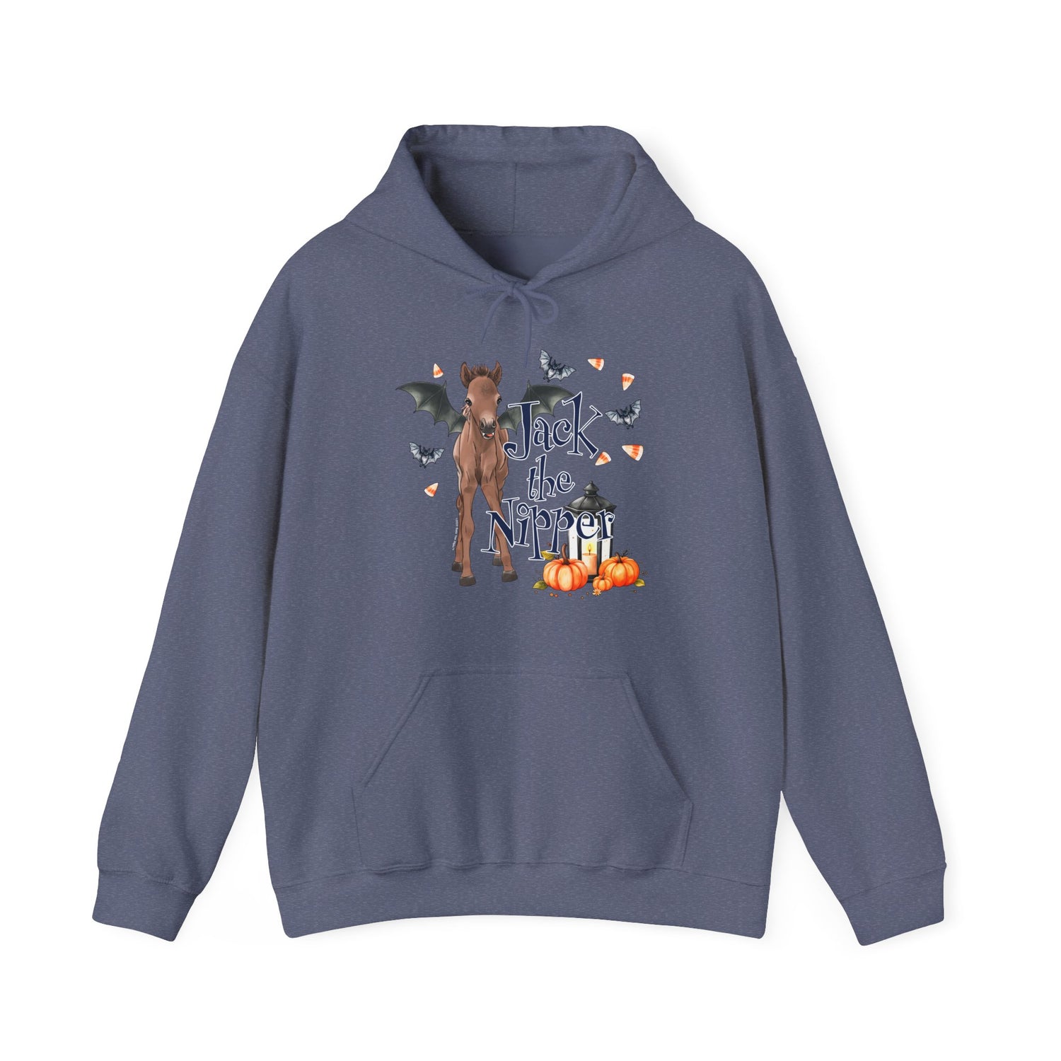 Jack The Nipper Hoodie by Katie Van Slyke™ Heather Navy