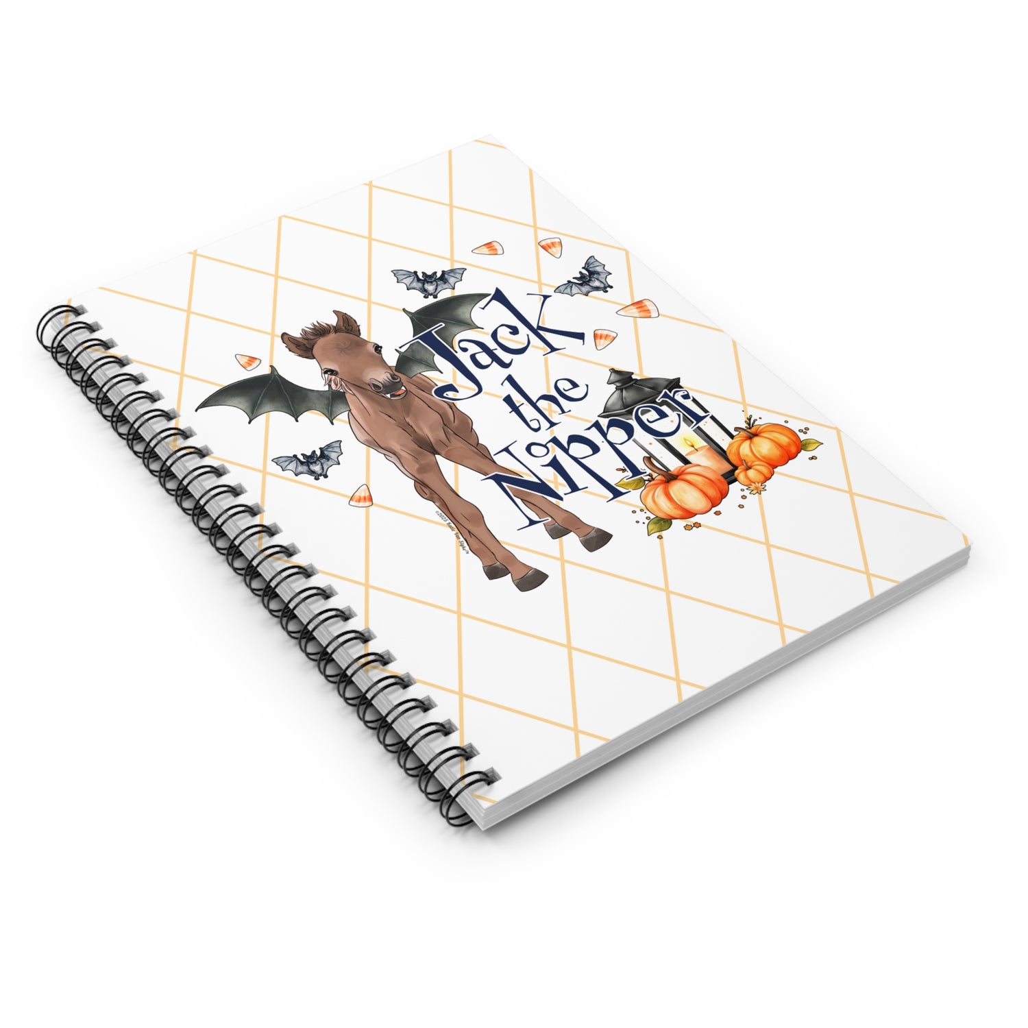 Jack The Nipper Notebook by Katie Van Slyke™ Side