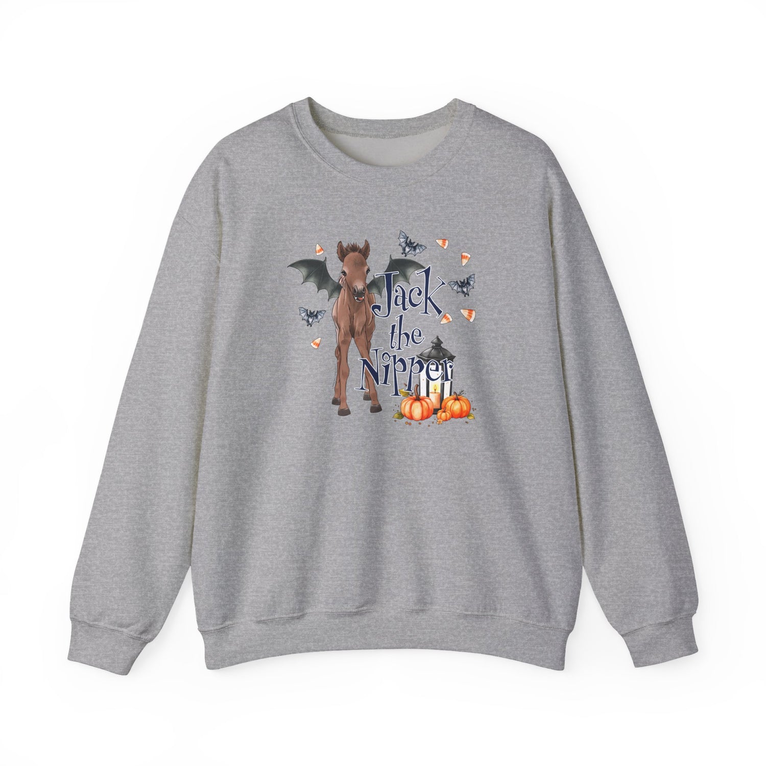Jack The Nipper Sweatshirt by Katie Van Slyke™ Sport Grey