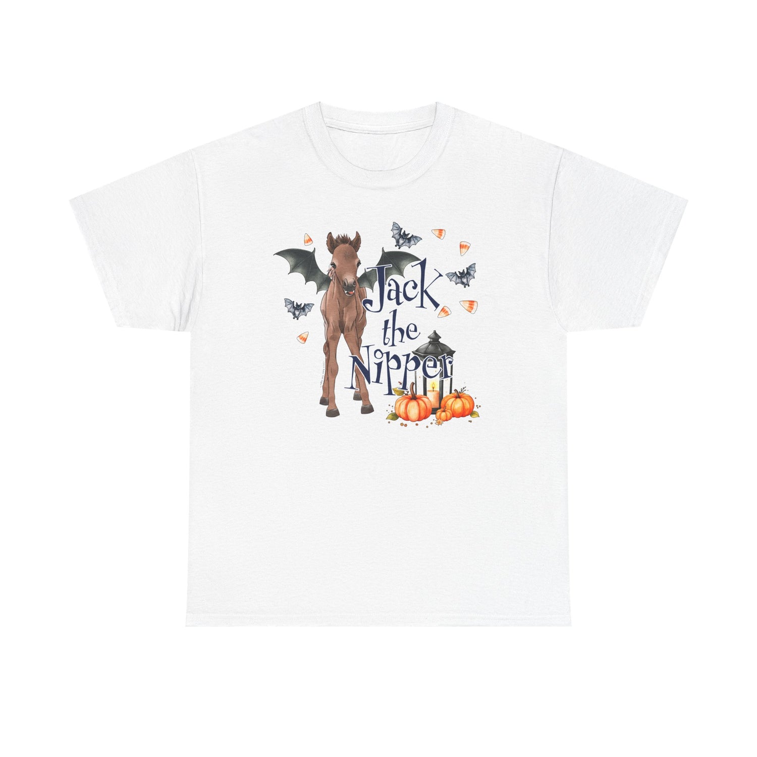 Jack The Nipper T-Shirt by Katie Van Slyke™ White