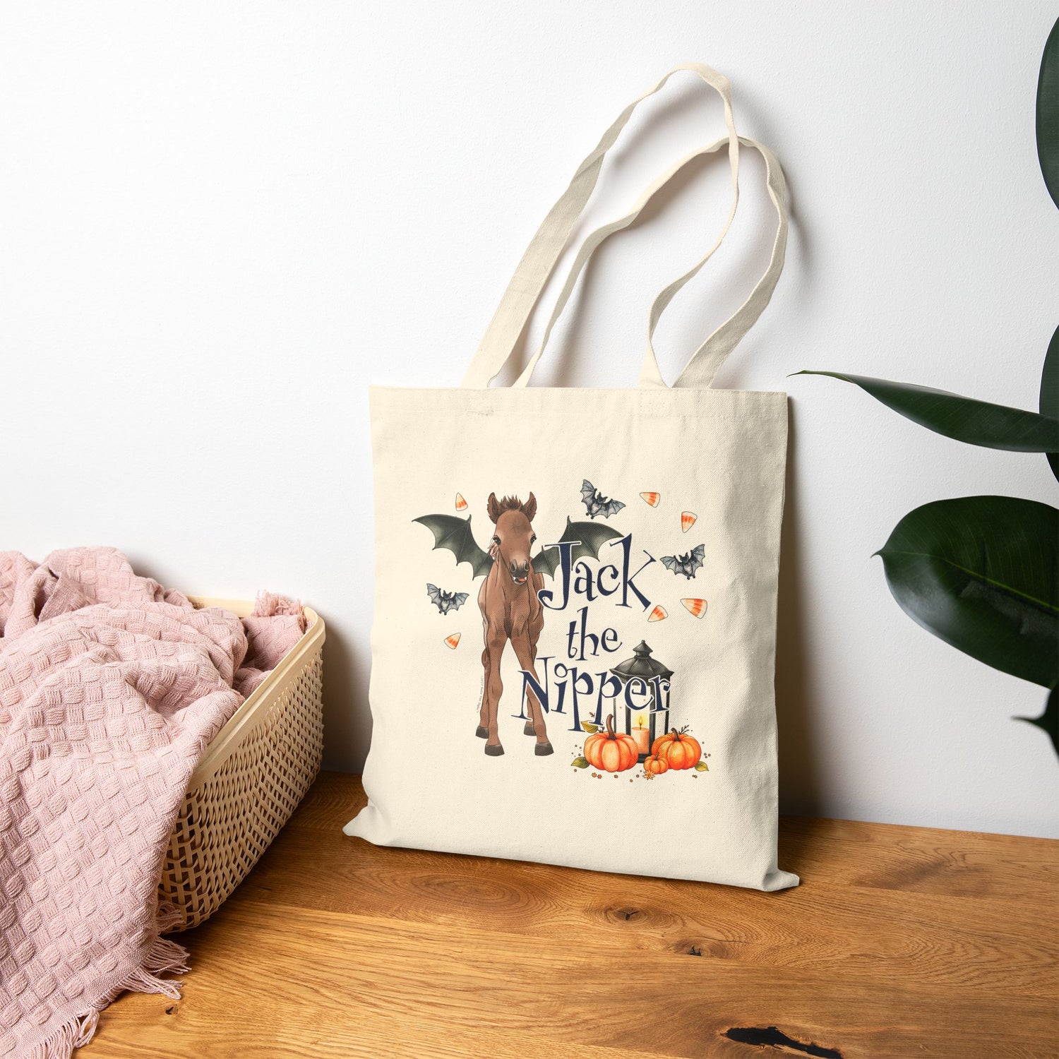 Jack The Nipper Tote Bag by Katie Van Slyke™ Lifestyle