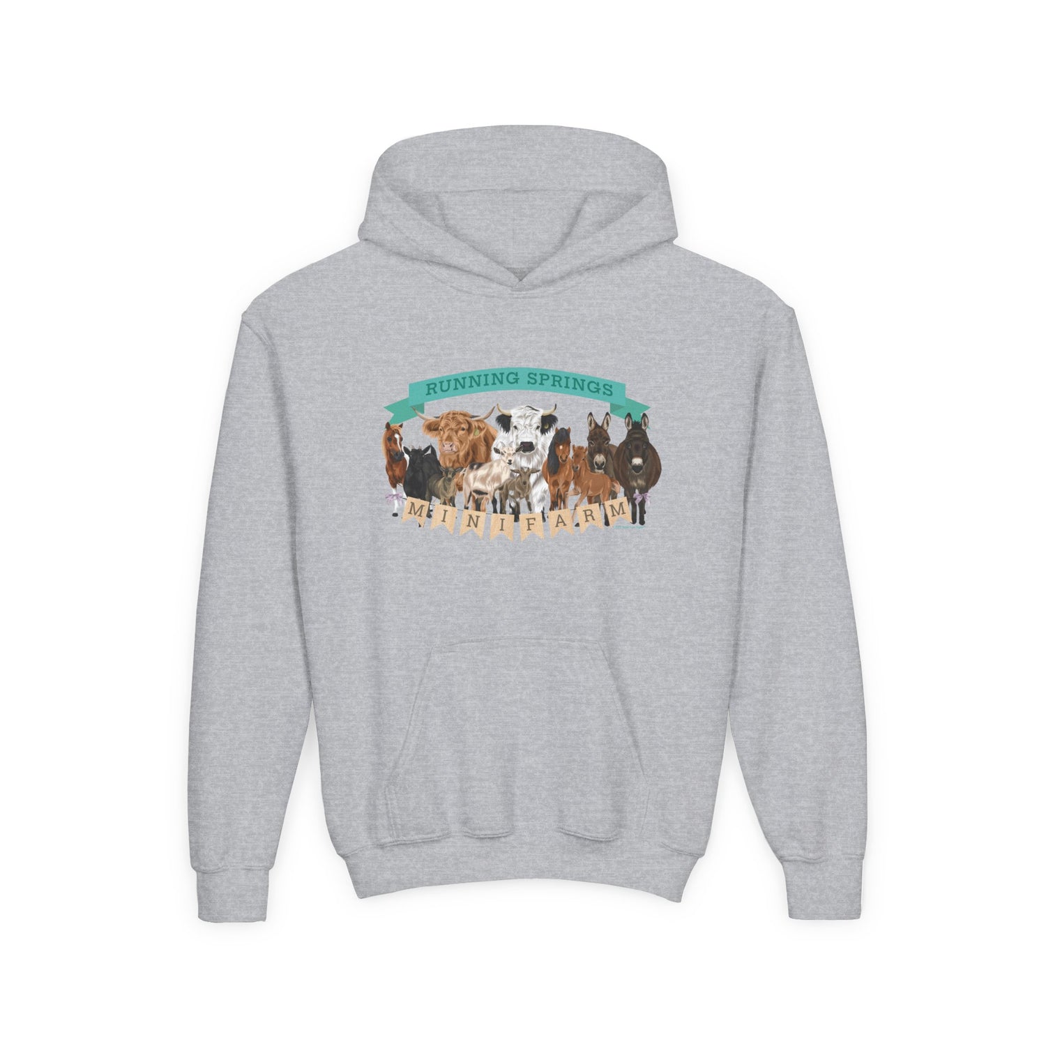 KIDS 2025 Mini Farm Hoodie by Katie Van Slyke™ Sport Grey