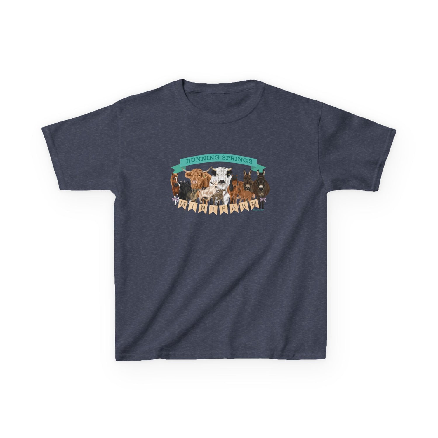 KIDS 2025 Mini Farm T-Shirt by Katie Van Slyke™ Navy