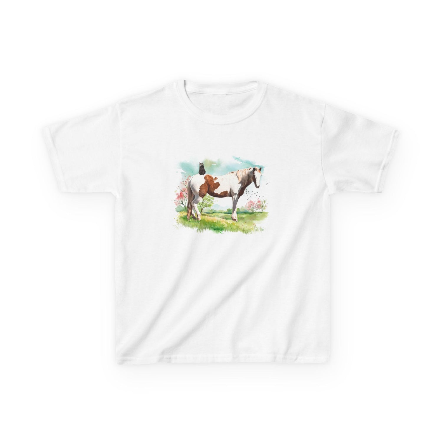 KIDS Bo and Salem T-Shirt by Katie Van Slyke™ White