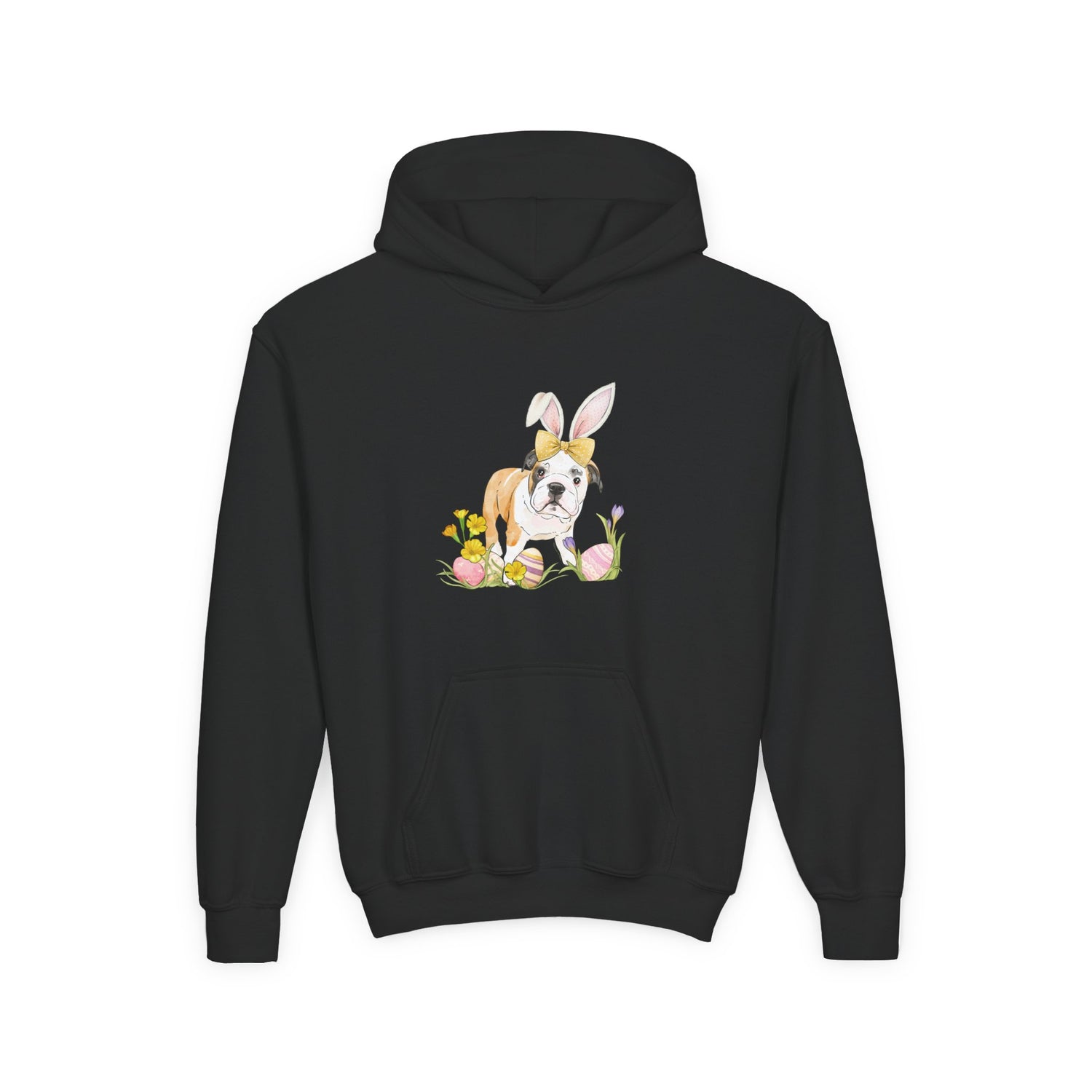 KIDS Easter Frankie Hoodie by Katie Van Slyke® Black