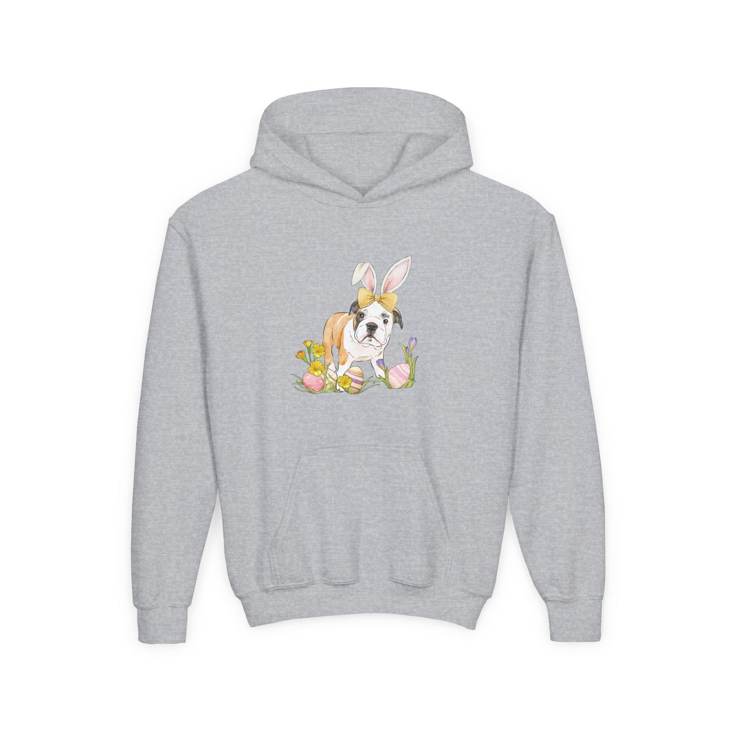 KIDS Easter Frankie Hoodie by Katie Van Slyke® Sport Grey