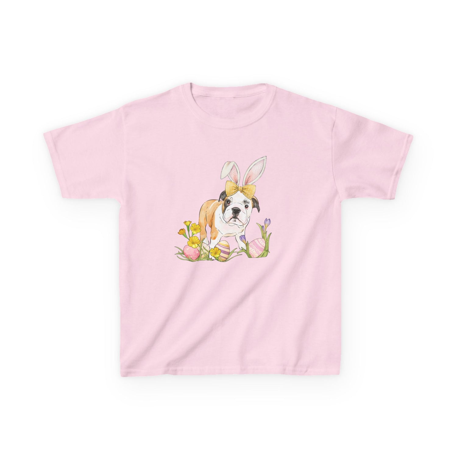 KIDS Easter Frankie T-Shirt by Katie Van Slyke® Light Pink