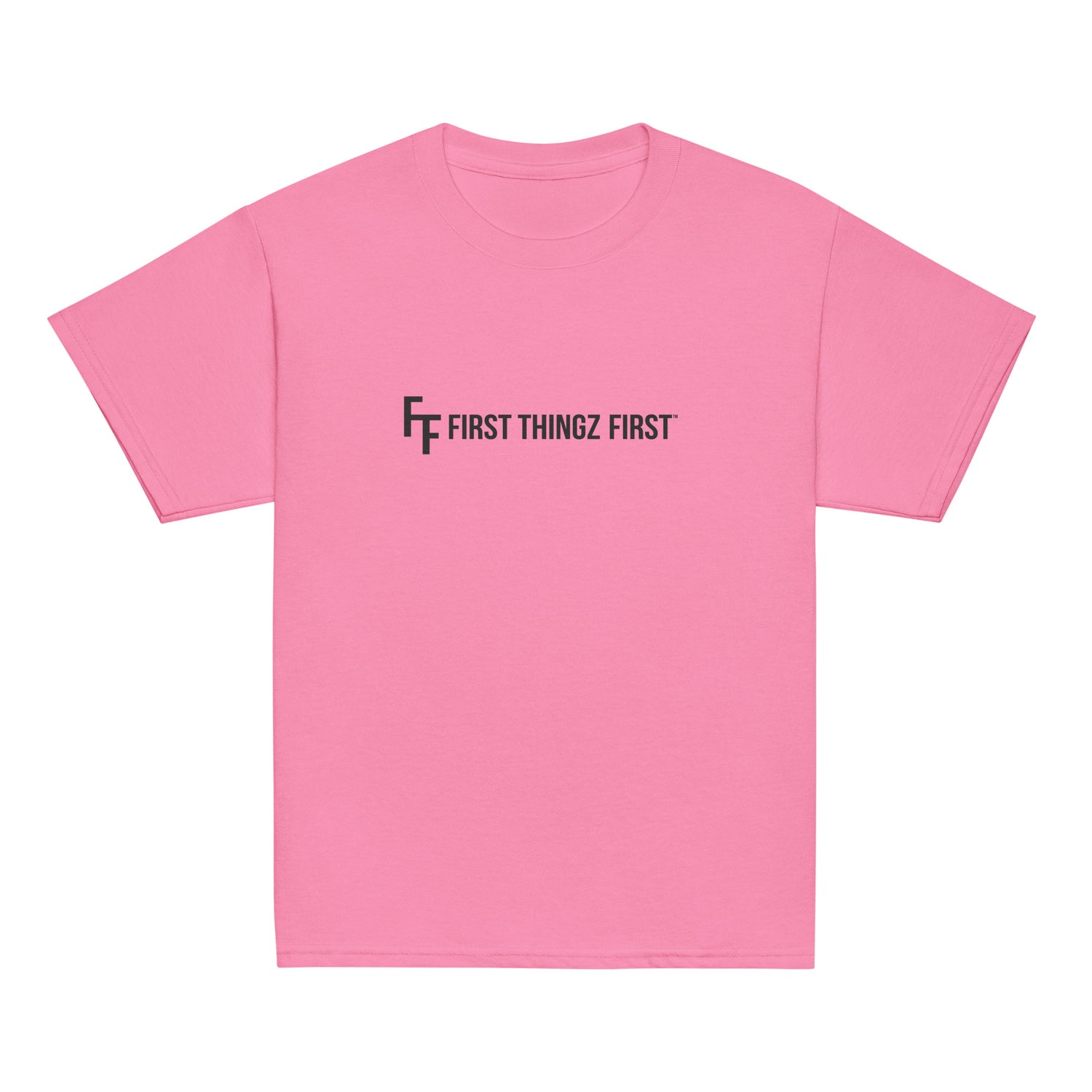 KIDS First Thingz First T-Shirt by Katie Van Slyke - Azalea