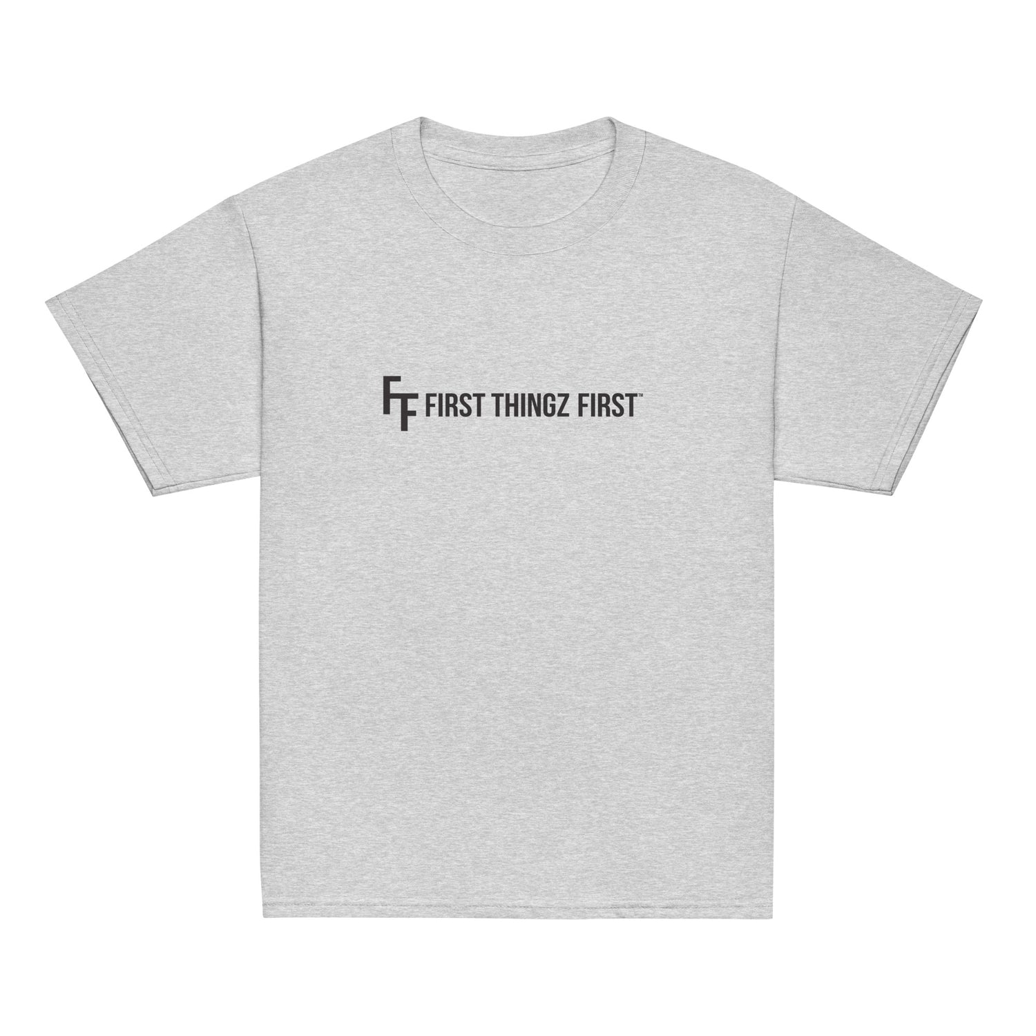 KIDS First Thingz First T-Shirt by Katie Van Slyke - Sport Grey