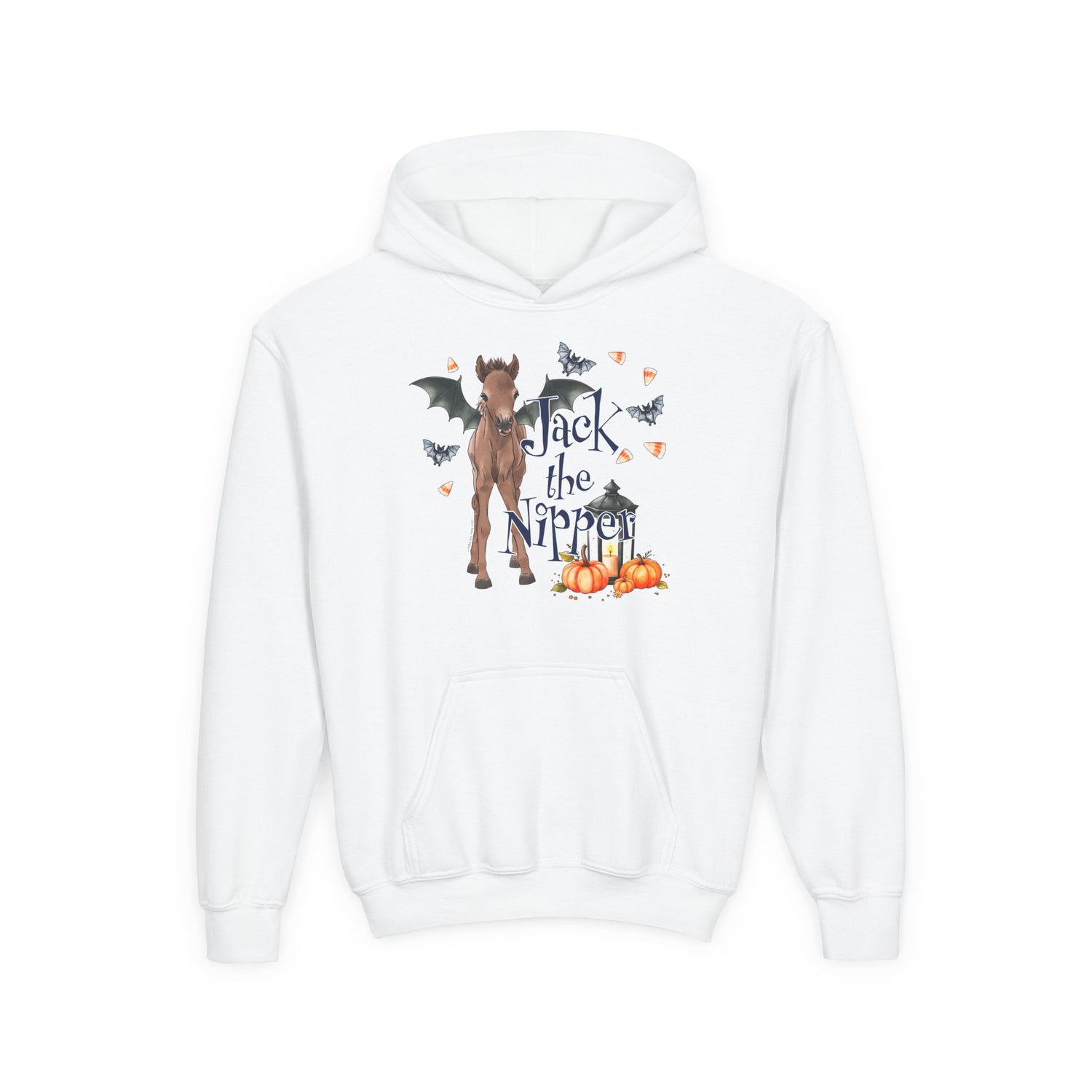 KIDS Jack The Nipper Hoodie by Katie Van Slyke™ White