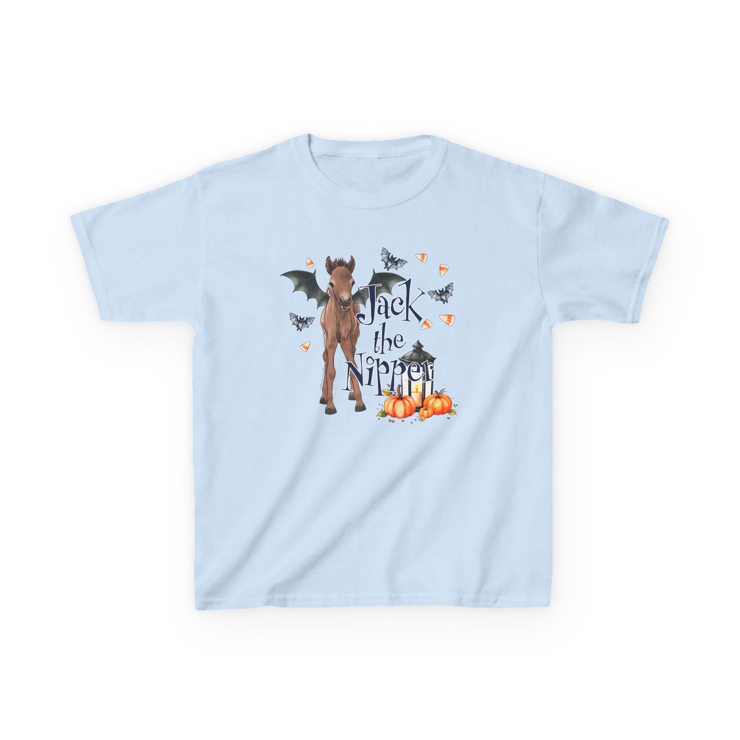 KIDS Jack The Nipper T-Shirt by Katie Van Slyke™ Light Blue
